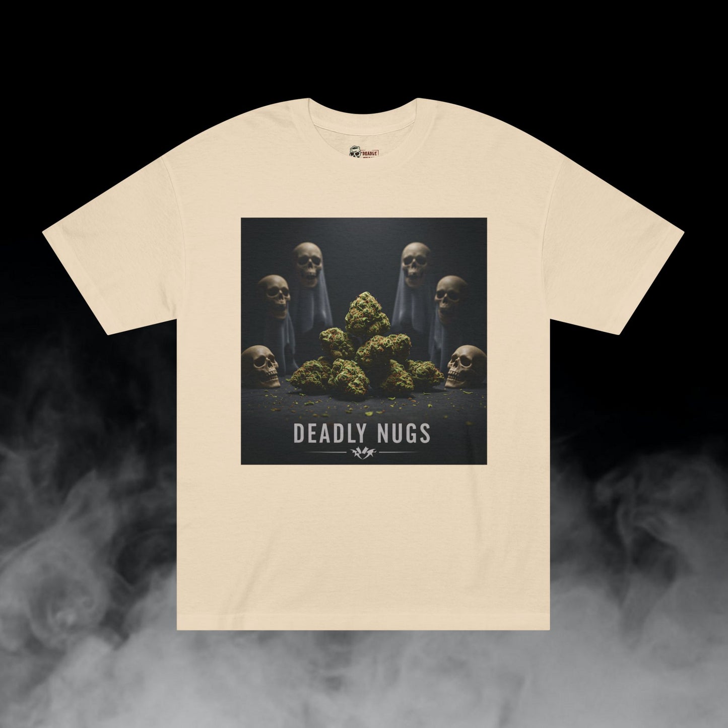 Deadly Nugs, Eternal Herb T-Shirt, Premium, Unisex, Graphic T-Shirt, Sand