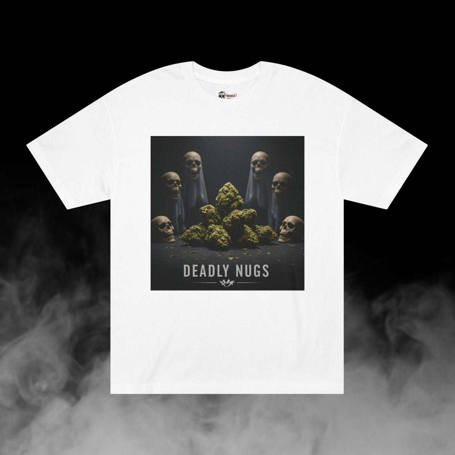 Deadly Nugs, Eternal Herb T-Shirt, Premium, Unisex, Graphic T-Shirt, White