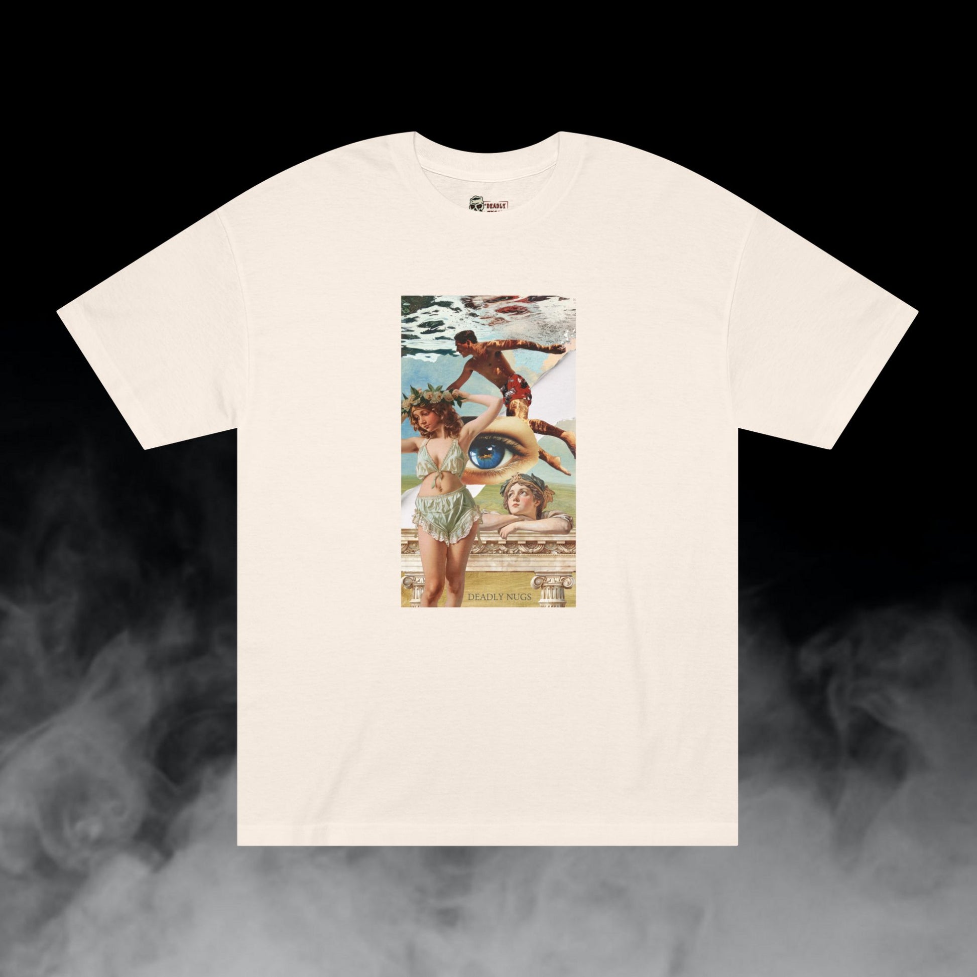 Deadly Nugs, Eye of the Oracle T-Shirt, Premium, Unisex, Graphic T-Shirt, Cream