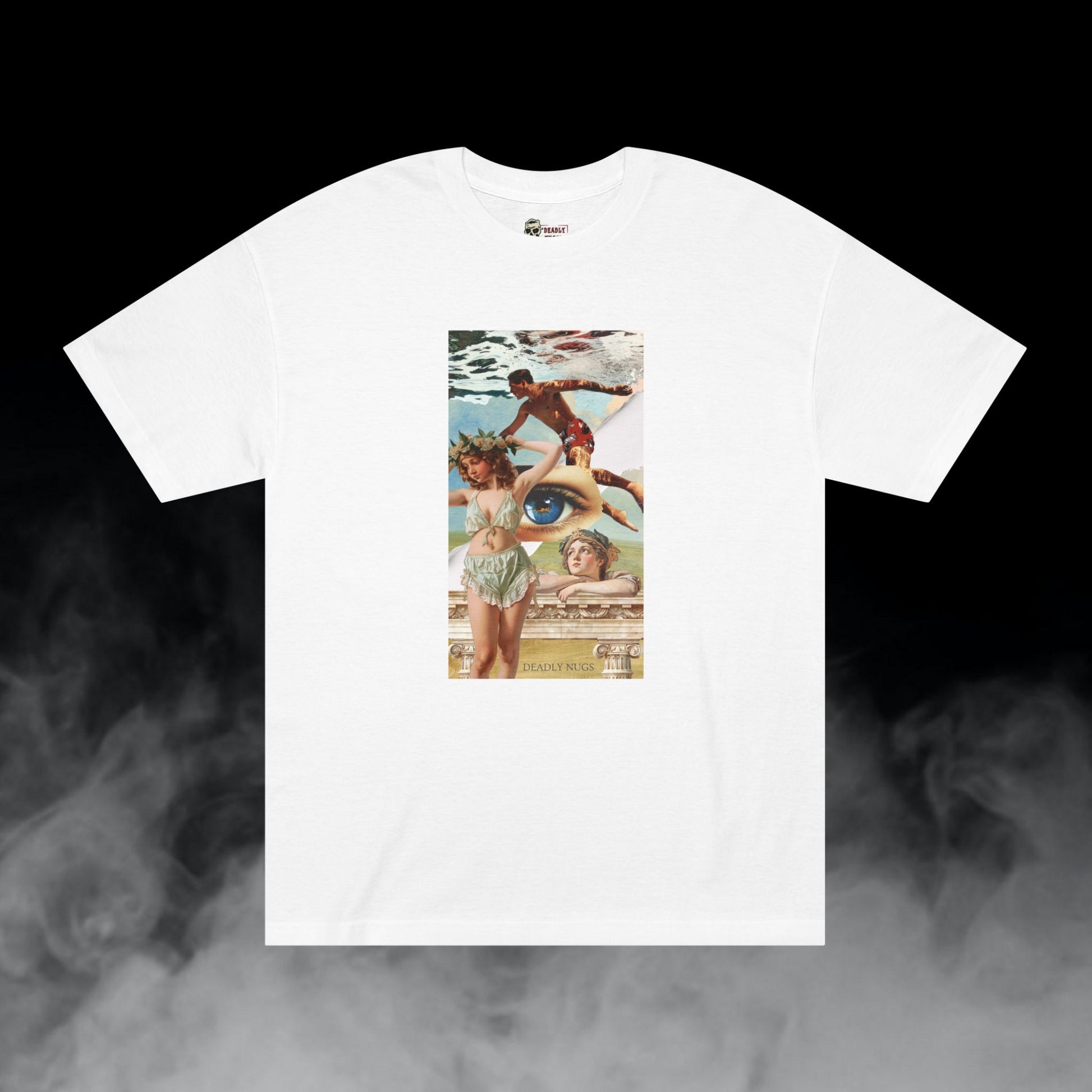 Deadly Nugs, Eye of the Oracle T-Shirt, Premium, Unisex, Graphic T-Shirt, White