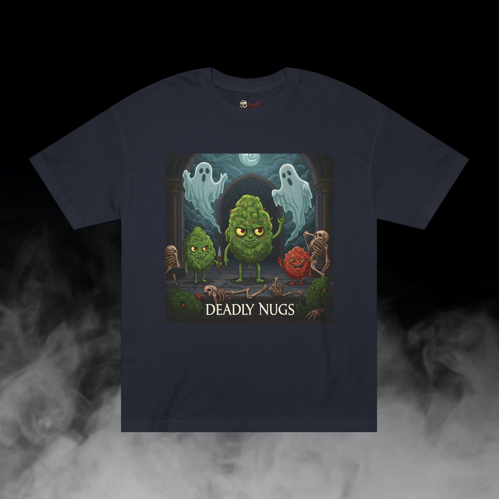 Deadly Nugs, Face Your Fear T-Shirt, Premium, Unisex, Graphic T-Shirt, Black