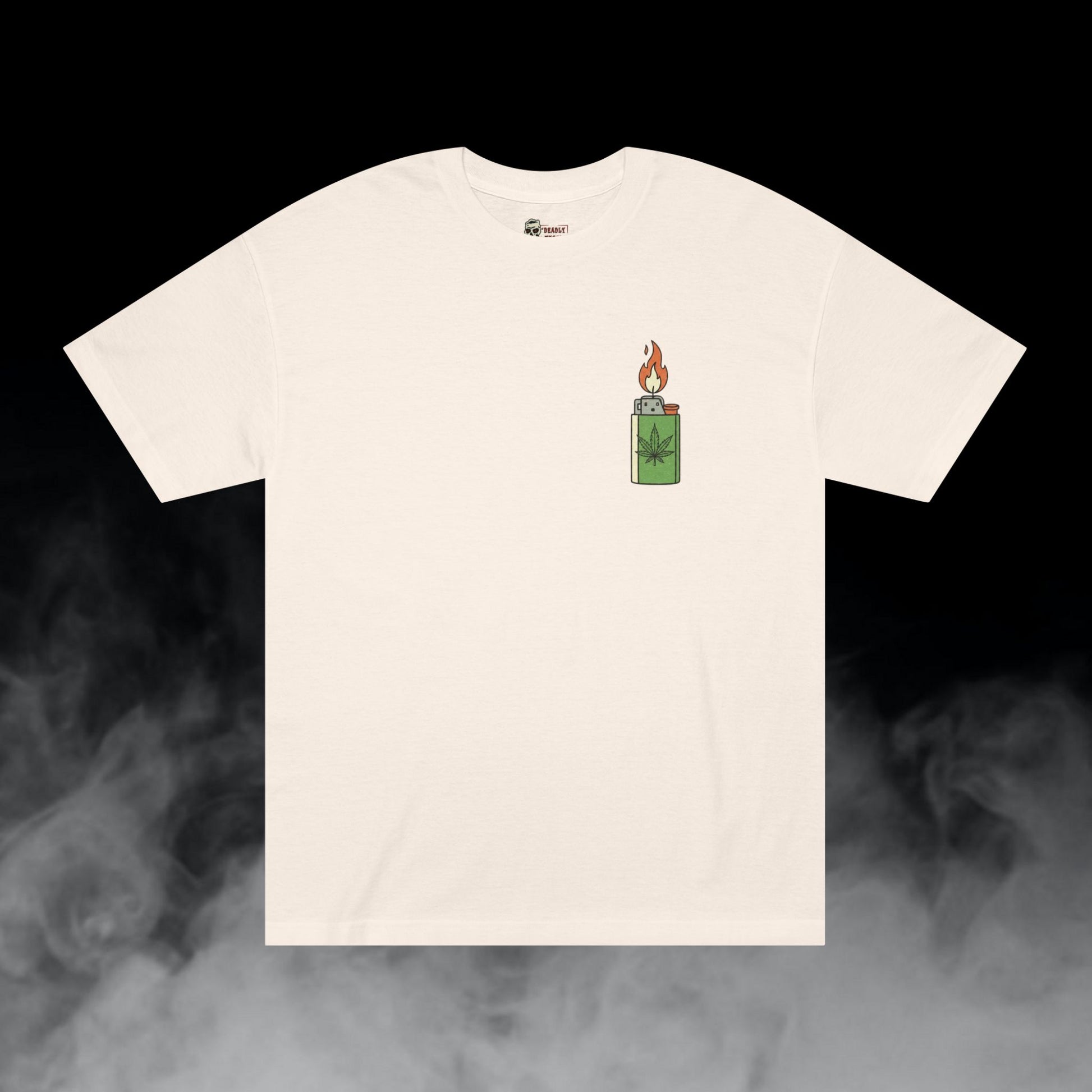 Deadly Nugs, Faded T-Shirt, Premium, Unisex, Graphic T-Shirt, Cream, Front