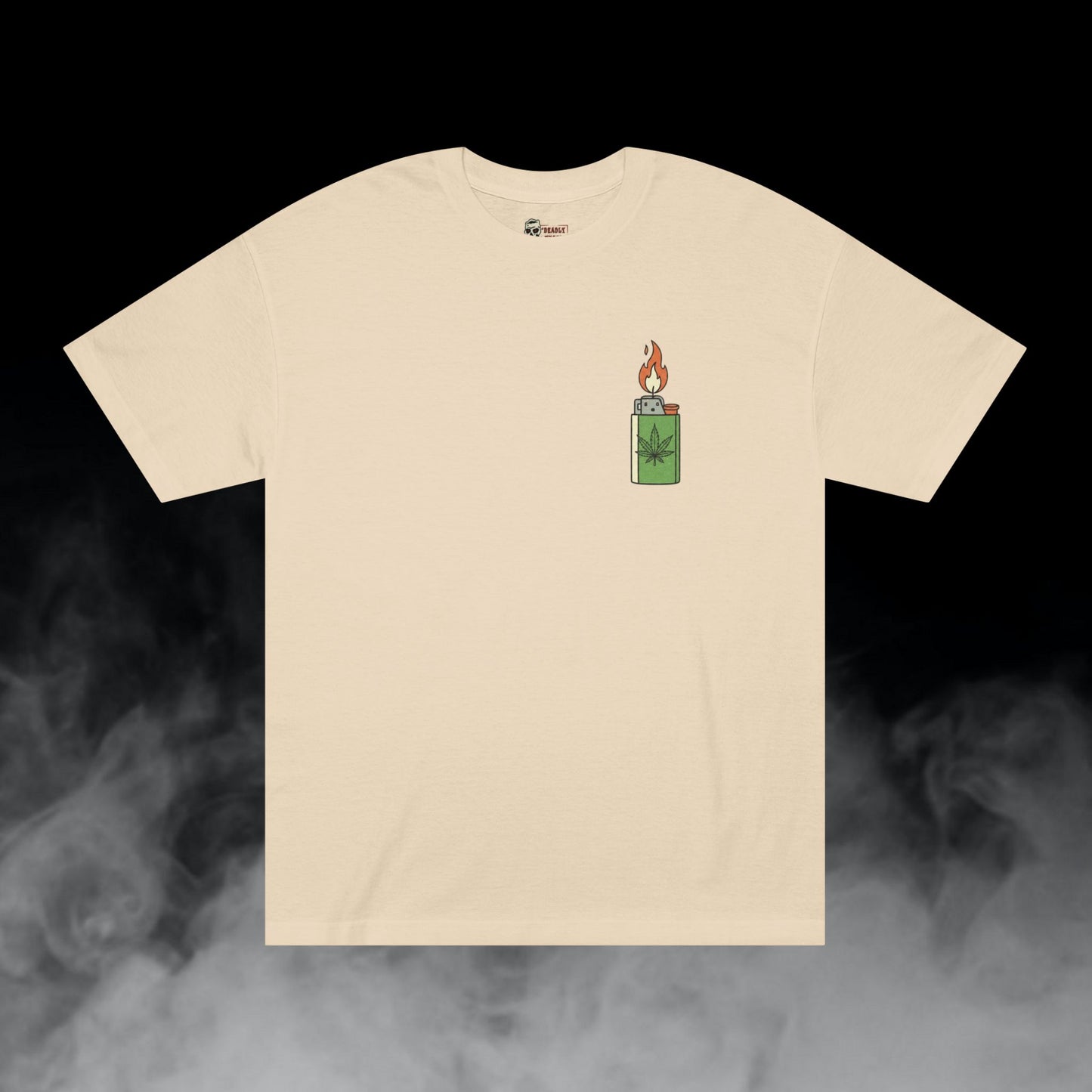 Deadly Nugs, Faded T-Shirt, Premium, Unisex, Graphic T-Shirt, Sand, Front