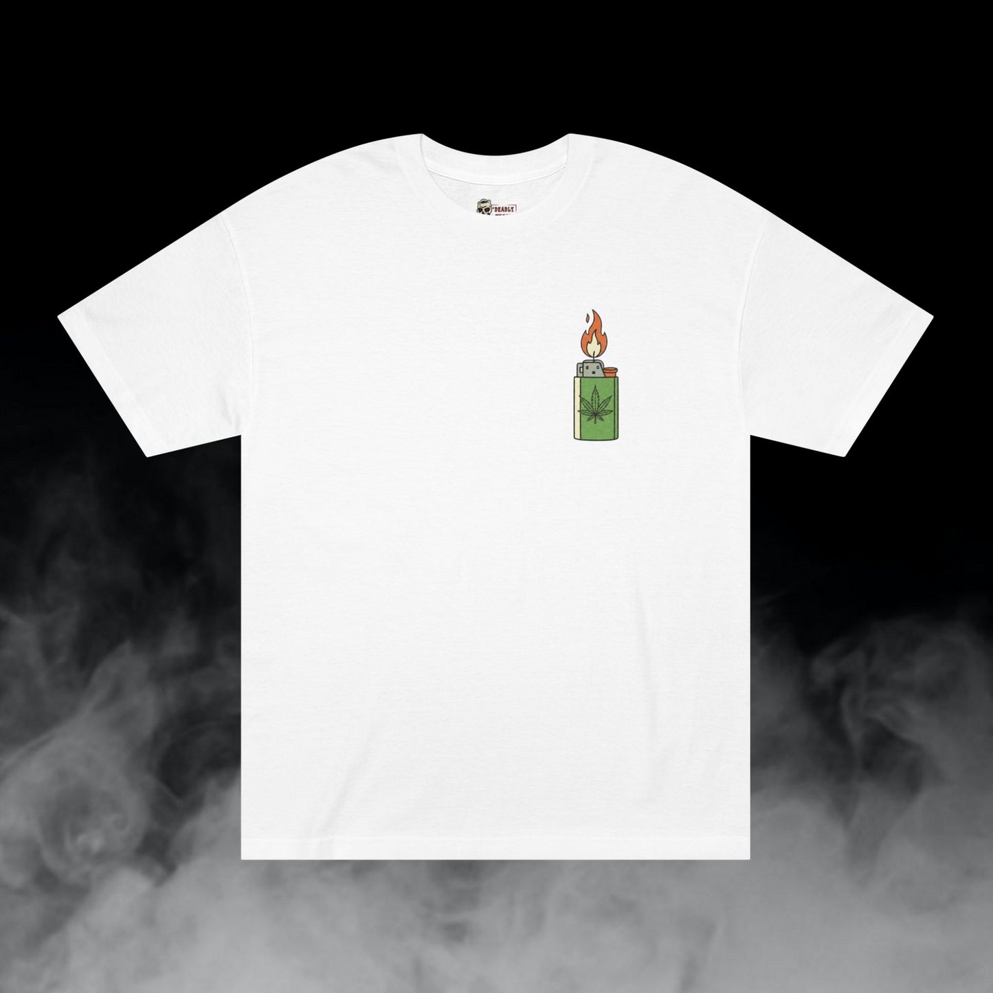 Deadly Nugs, Faded T-Shirt, Premium, Unisex, Graphic T-Shirt, White, Front