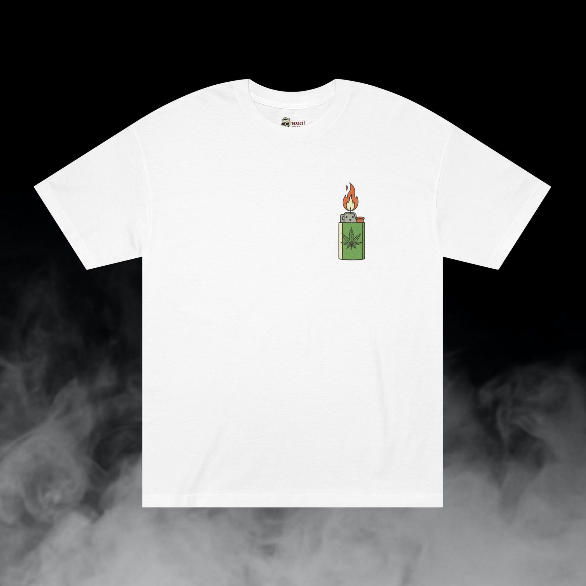Deadly Nugs, Faded T-Shirt, Premium, Unisex, Graphic T-Shirt, White, Front