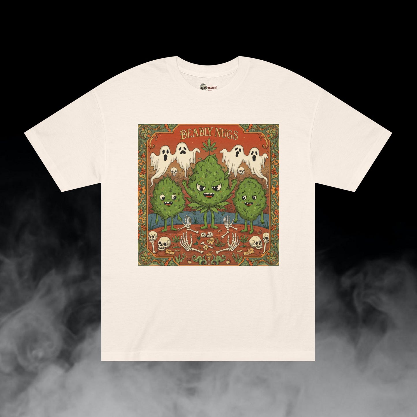 Deadly Nugs, Fertile Ground T-Shirt, Premium, Unisex, Graphic T-Shirt, Cream