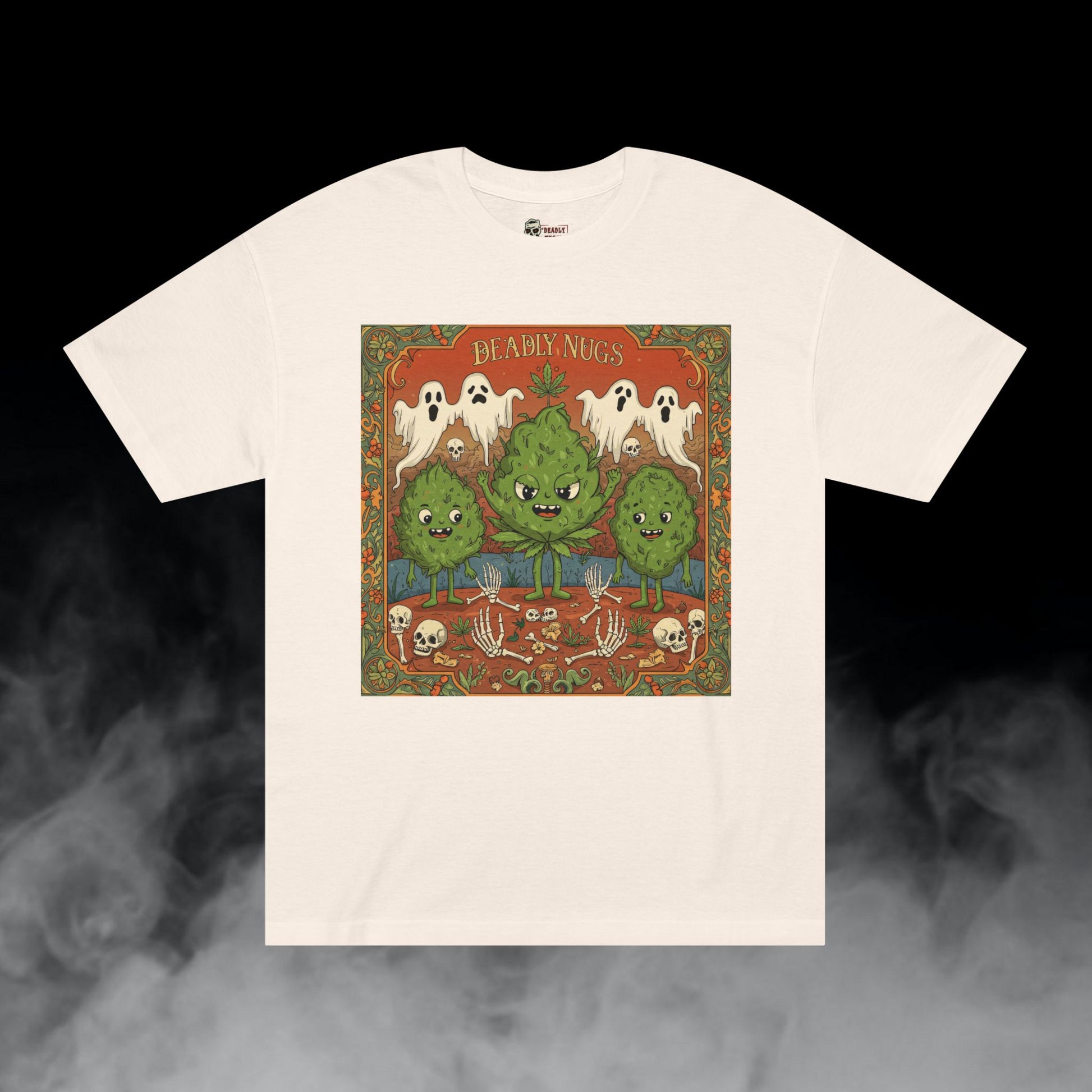 Deadly Nugs, Fertile Ground T-Shirt, Premium, Unisex, Graphic T-Shirt, Cream