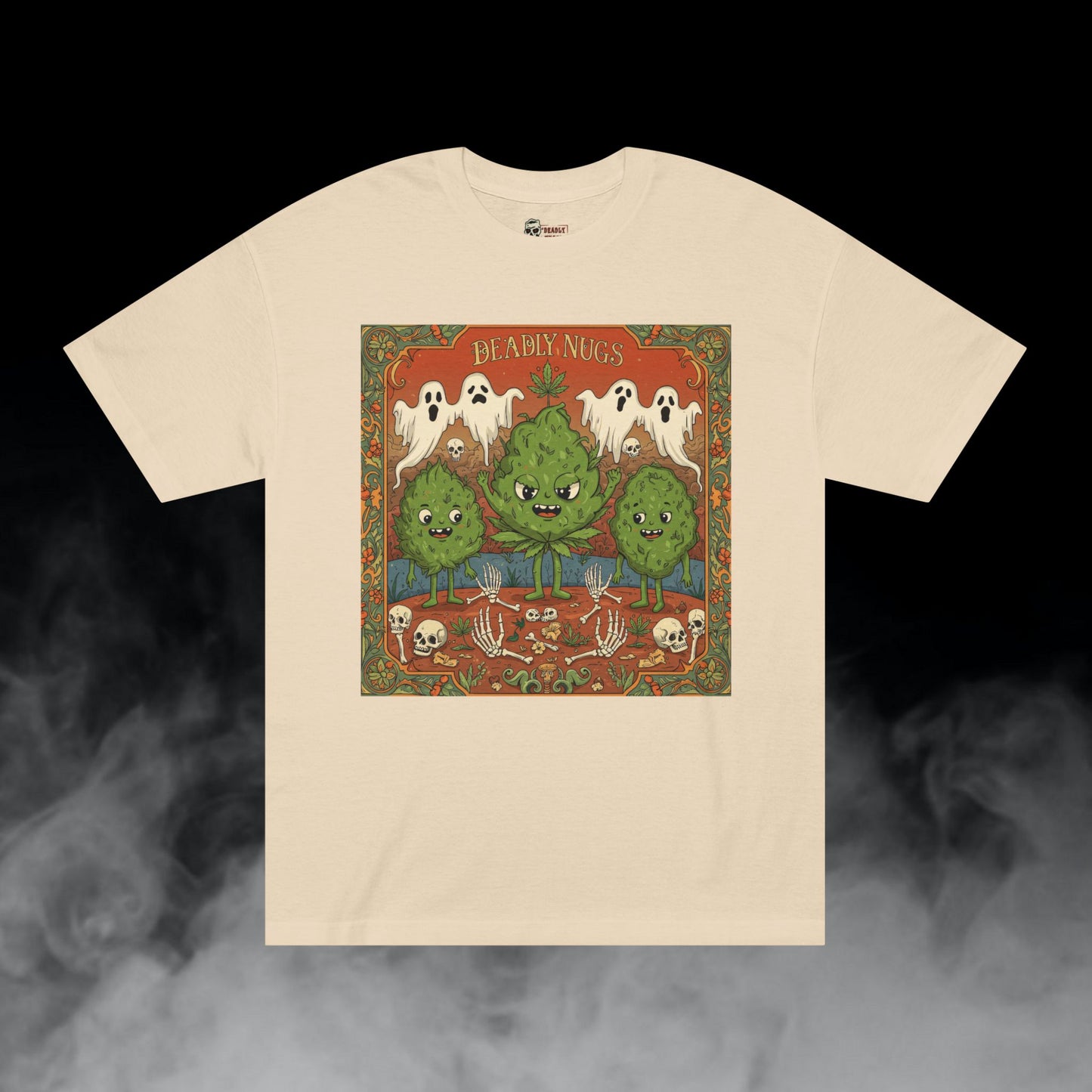 Deadly Nugs, Fertile Ground T-Shirt, Premium, Unisex, Graphic T-Shirt, Sand