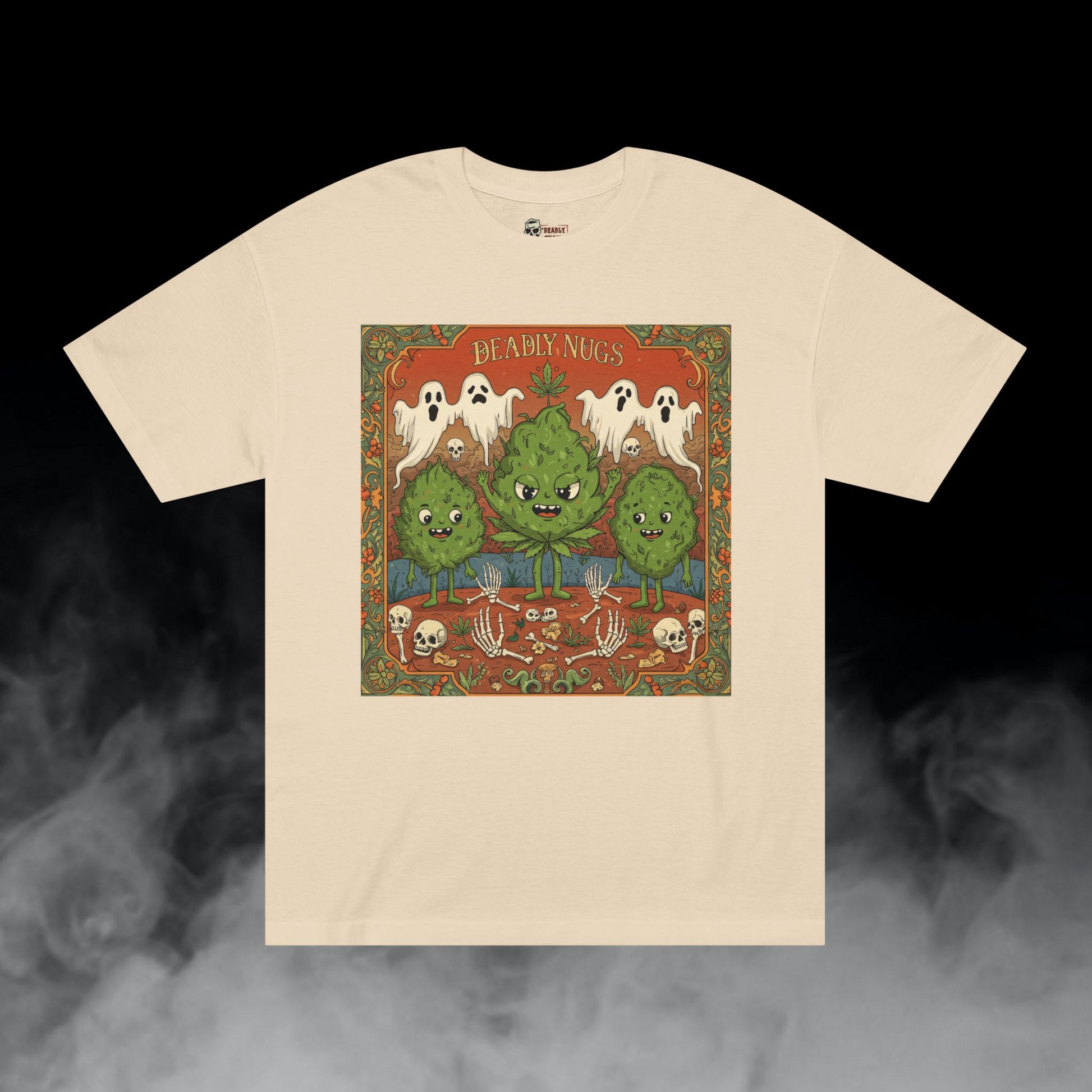 Deadly Nugs, Fertile Ground T-Shirt, Premium, Unisex, Graphic T-Shirt, Sand