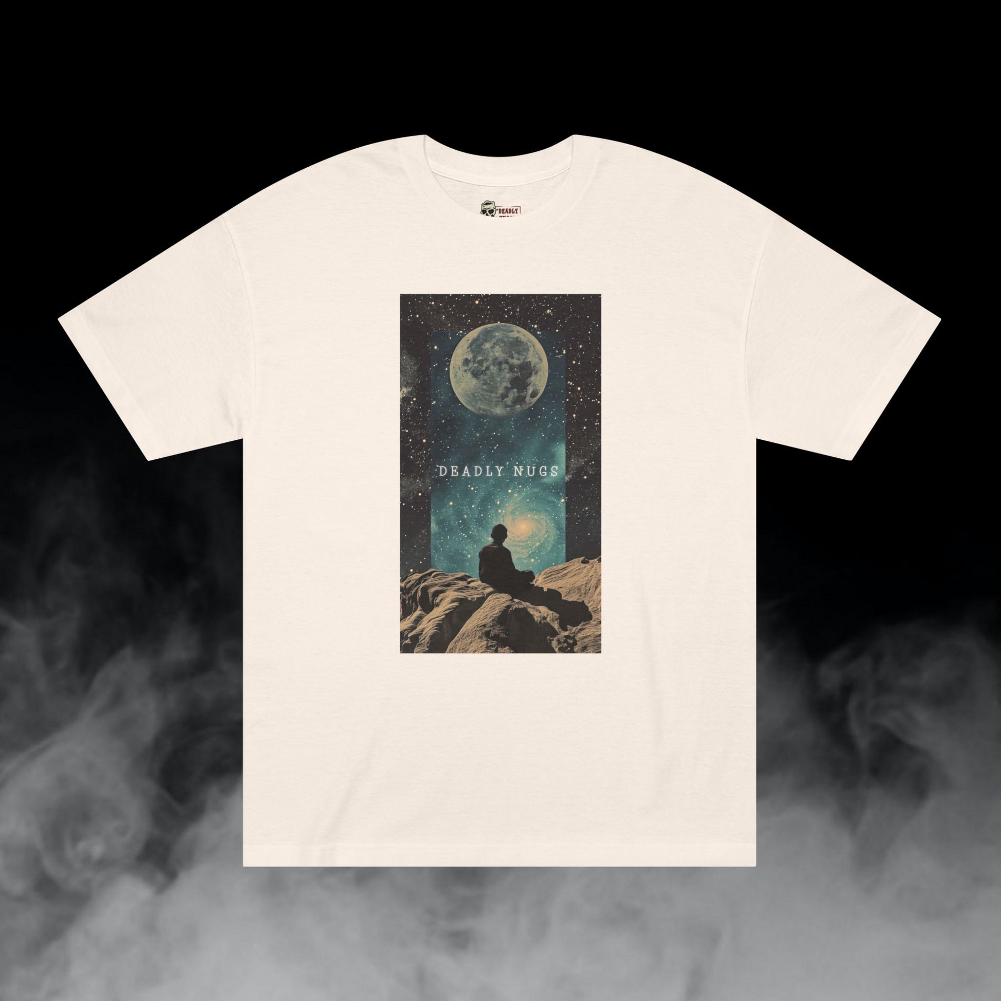 Deadly Nugs, Find My Space T-Shirt, Premium, Unisex, Graphic T-Shirt, Cream