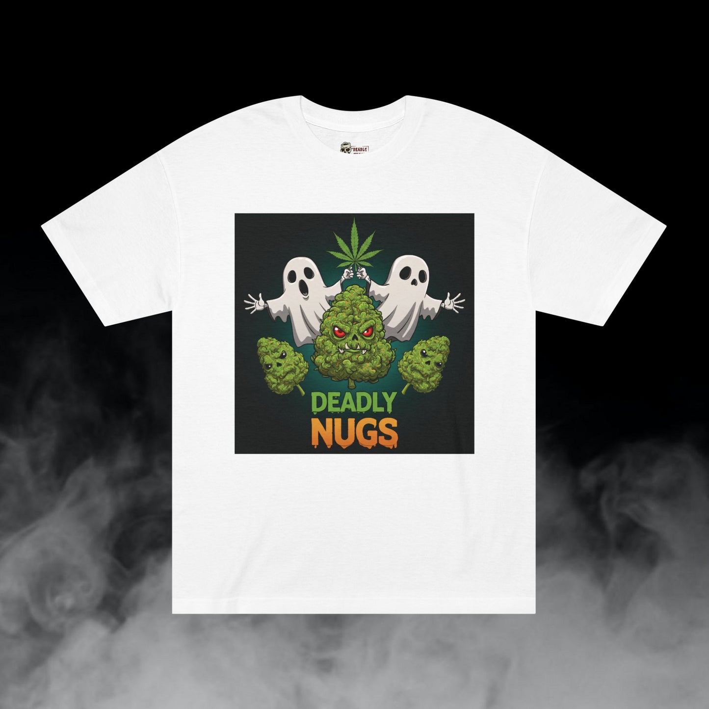 Deadly Nugs, For the Cause T-Shirt, Premium, Unisex, Graphic T-Shirt, White