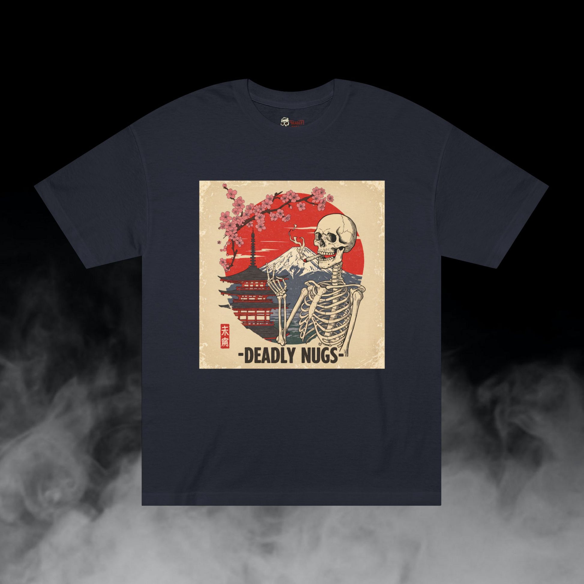 Deadly Nugs, Fuji High T-Shirt, Premium, Unisex, Graphic T-Shirt, Black