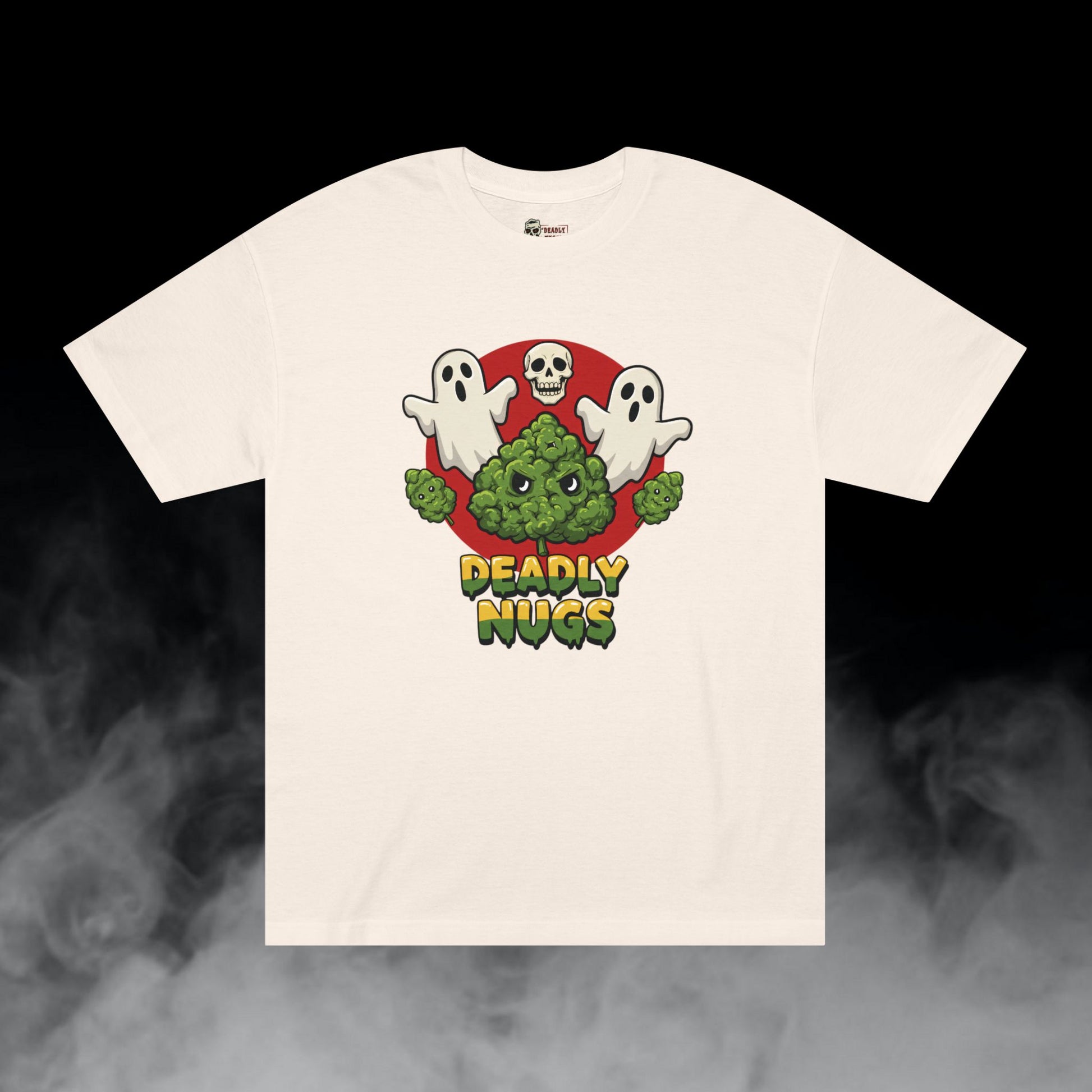 Deadly Nugs, Ghost OG T-Shirt, Premium, Unisex, Graphic T-Shirt, Cream
