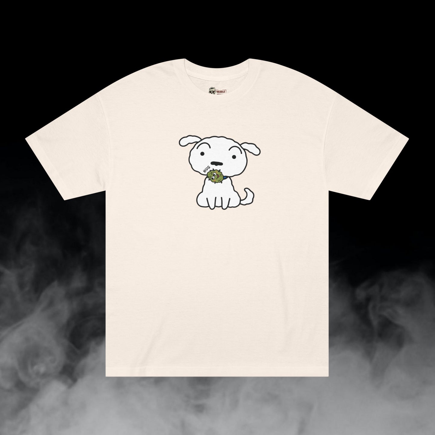 Deadly Nugs, Good Boy T-Shirt, Premium, Unisex, Graphic T-Shirt, Cream, Front