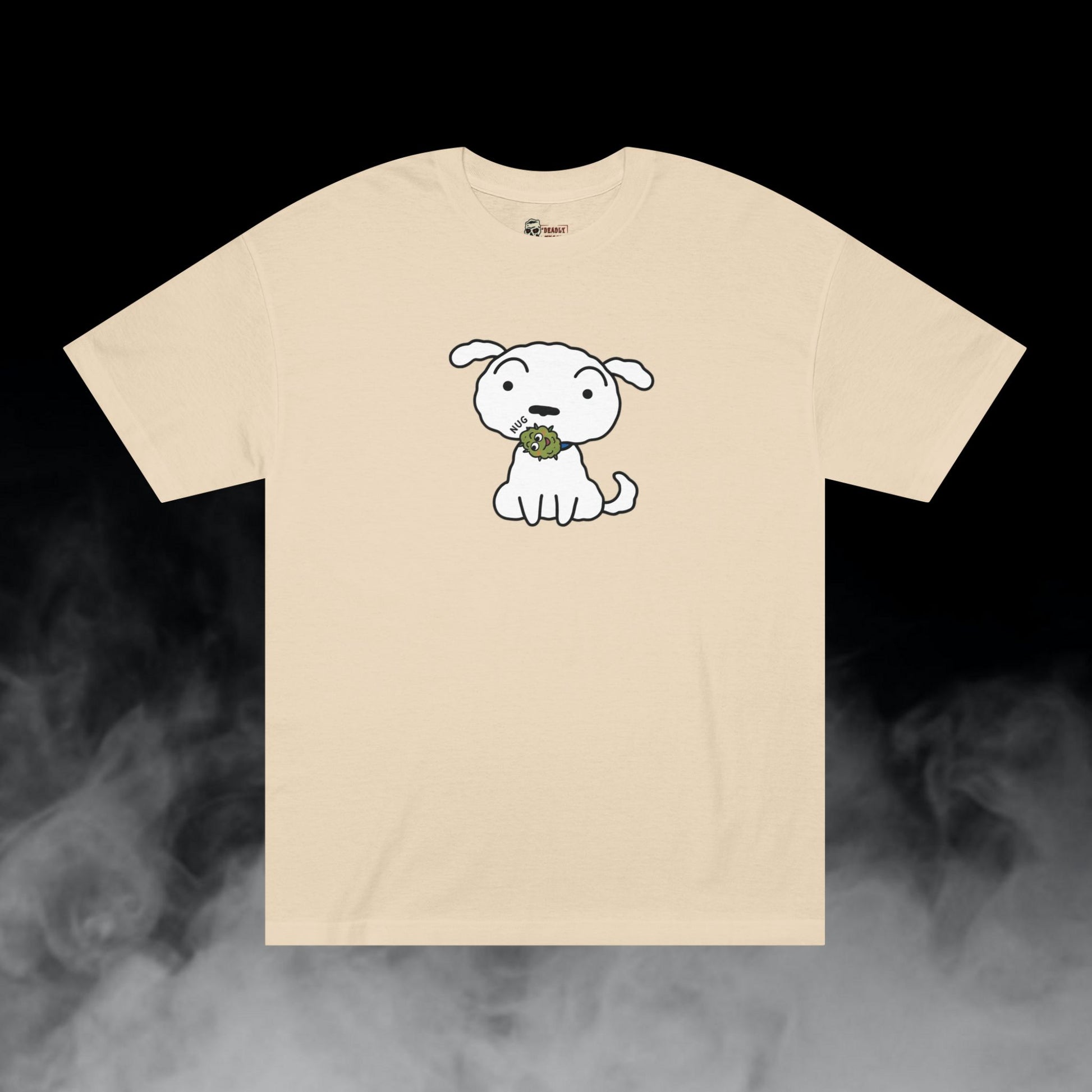 Deadly Nugs, Good Boy T-Shirt, Premium, Unisex, Graphic T-Shirt, Sand, Front