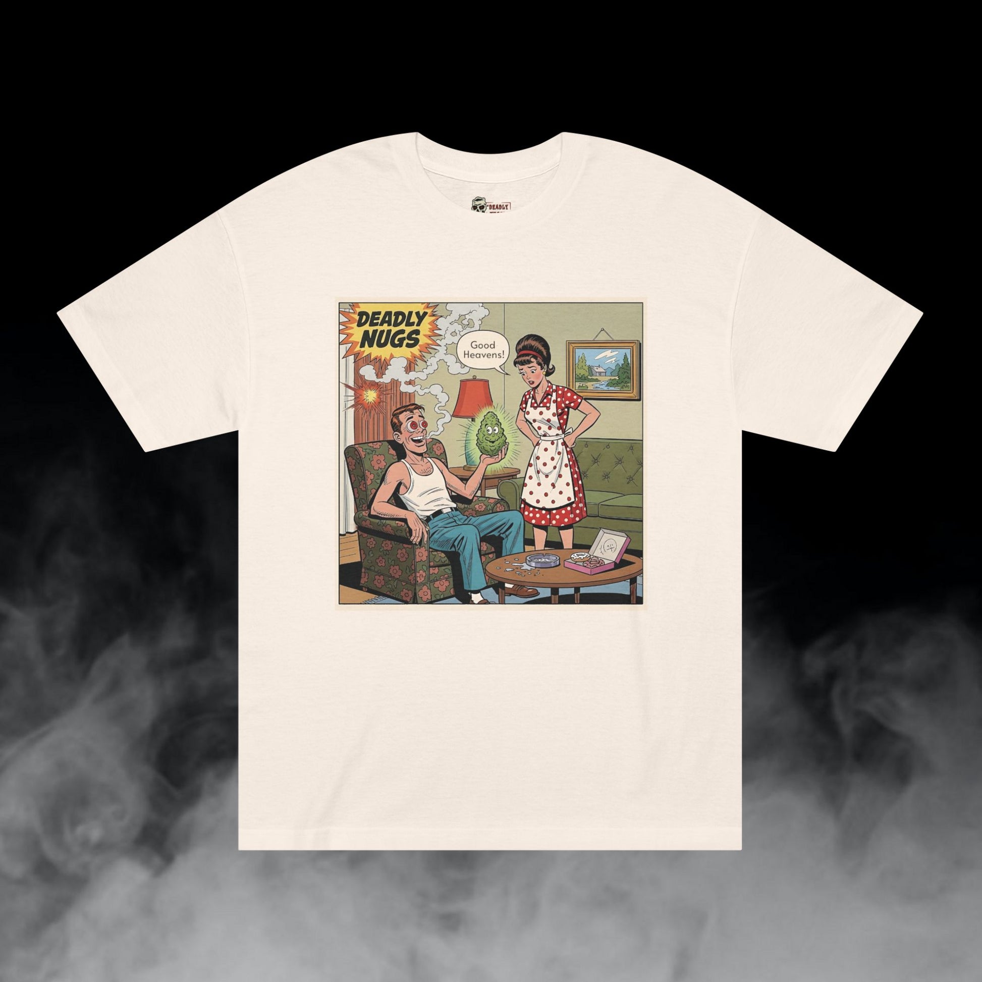 Deadly Nugs, Good Heavens! T-Shirt, Premium, Unisex, Graphic T-Shirt, Cream