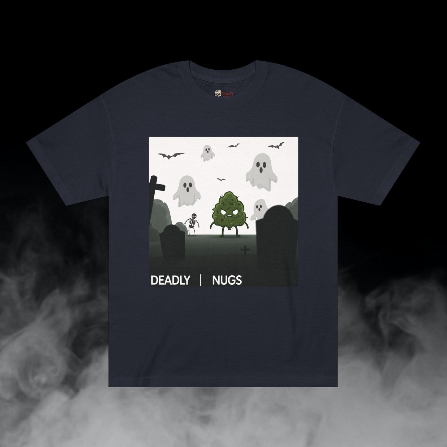 Deadly Nugs, Ground-dead T-Shirt, Premium, Unisex, Graphic T-Shirt, Black