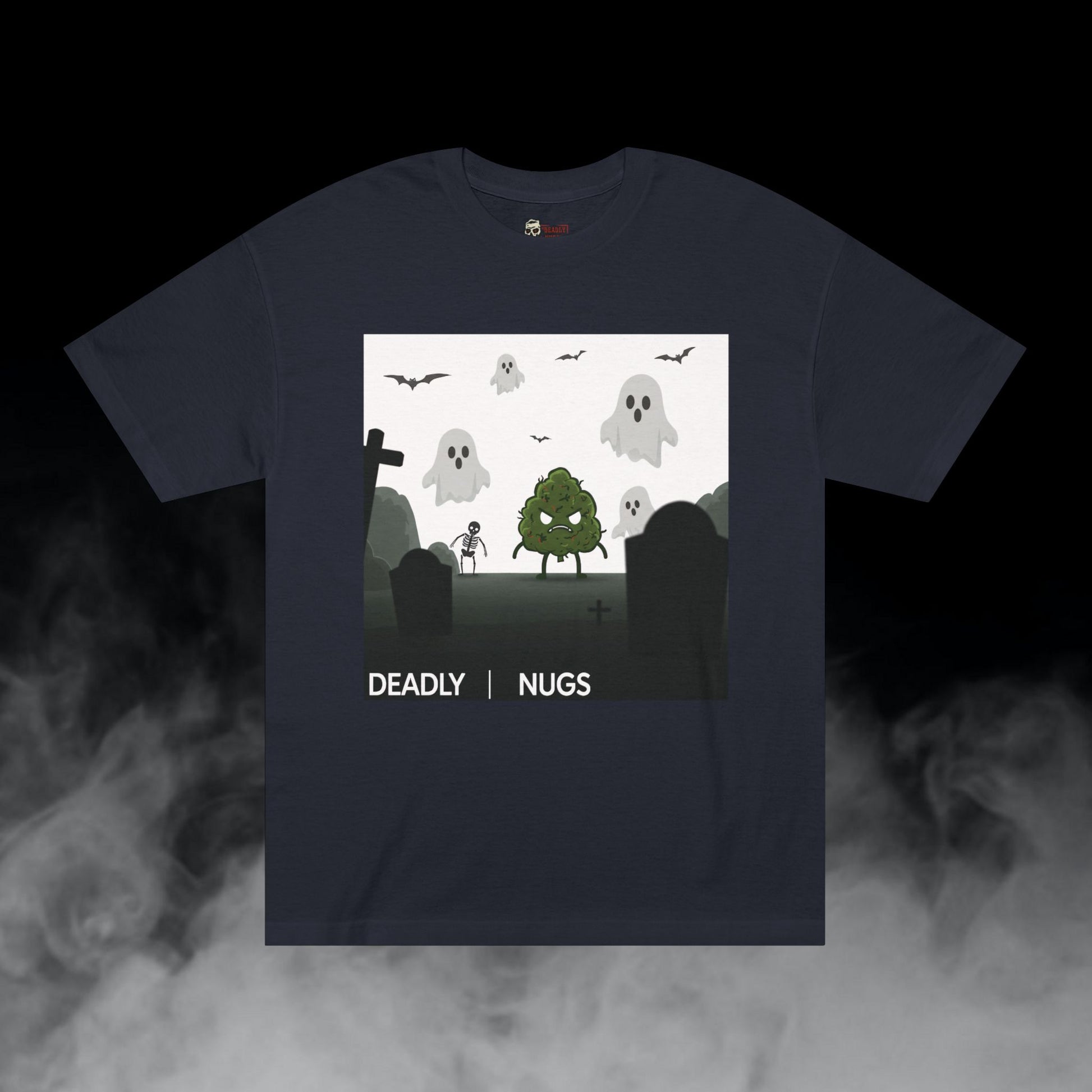 Deadly Nugs, Ground-dead T-Shirt, Premium, Unisex, Graphic T-Shirt, Black