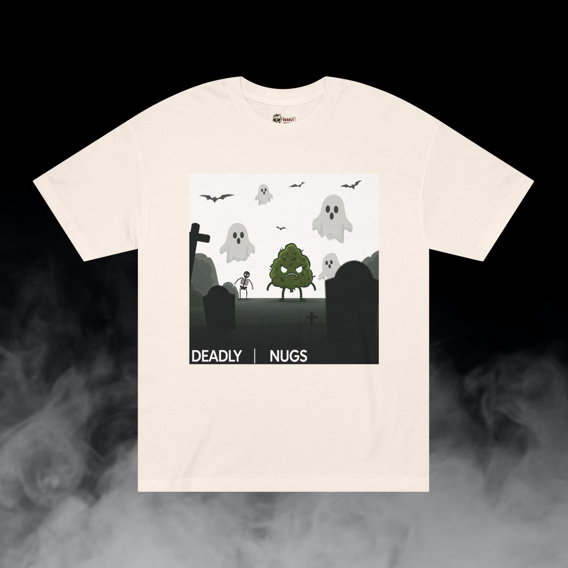 Deadly Nugs, Ground-dead T-Shirt, Premium, Unisex, Graphic T-Shirt, Cream