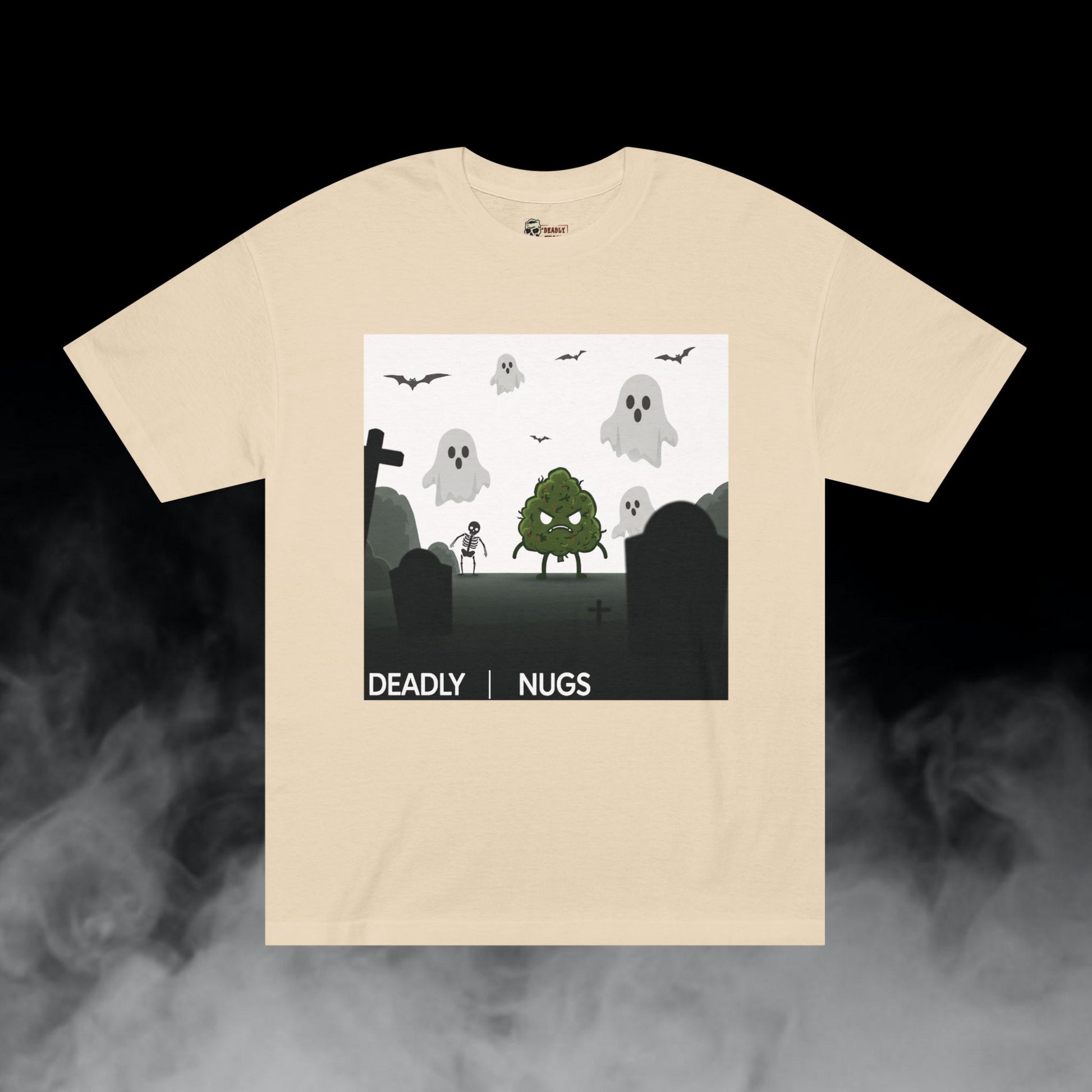 Deadly Nugs, Ground-dead T-Shirt, Premium, Unisex, Graphic T-Shirt, Sand