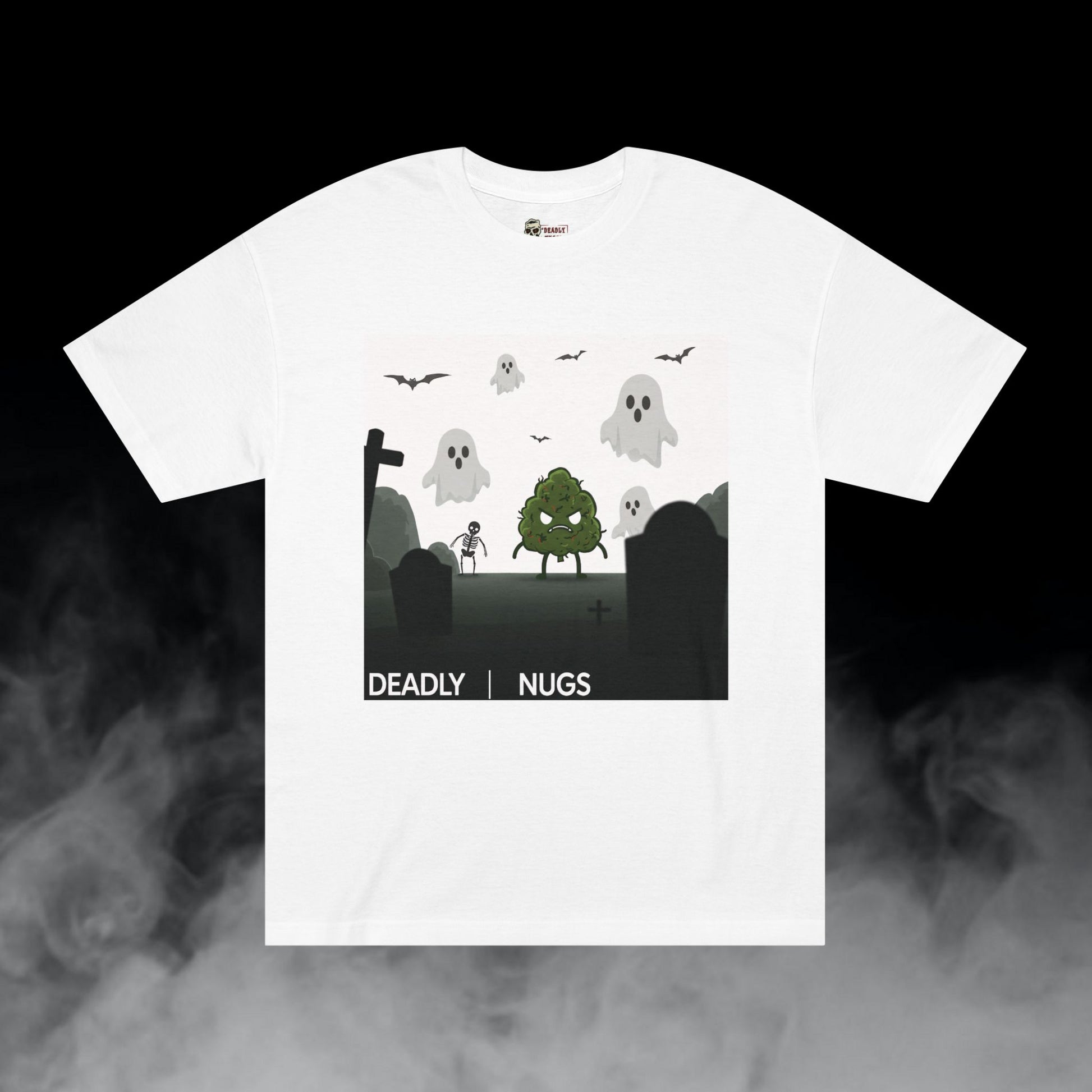 Deadly Nugs, Ground-dead T-Shirt, Premium, Unisex, Graphic T-Shirt, White