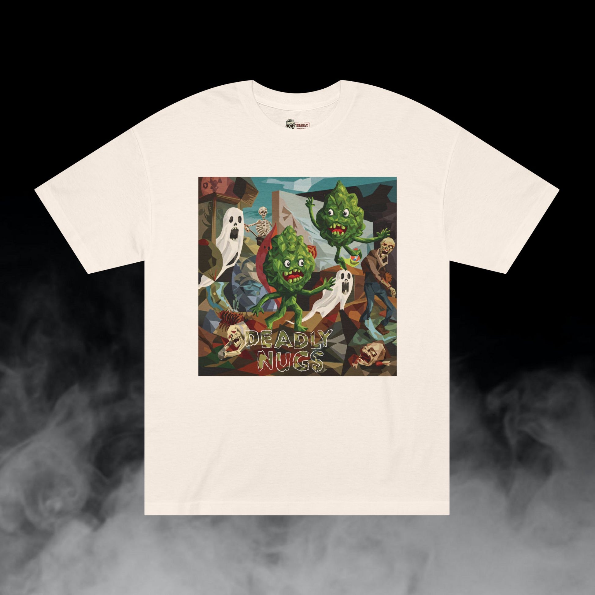 Deadly Nugs, Havoc Strain T-Shirt, Premium, Unisex, Graphic T-Shirt, Cream