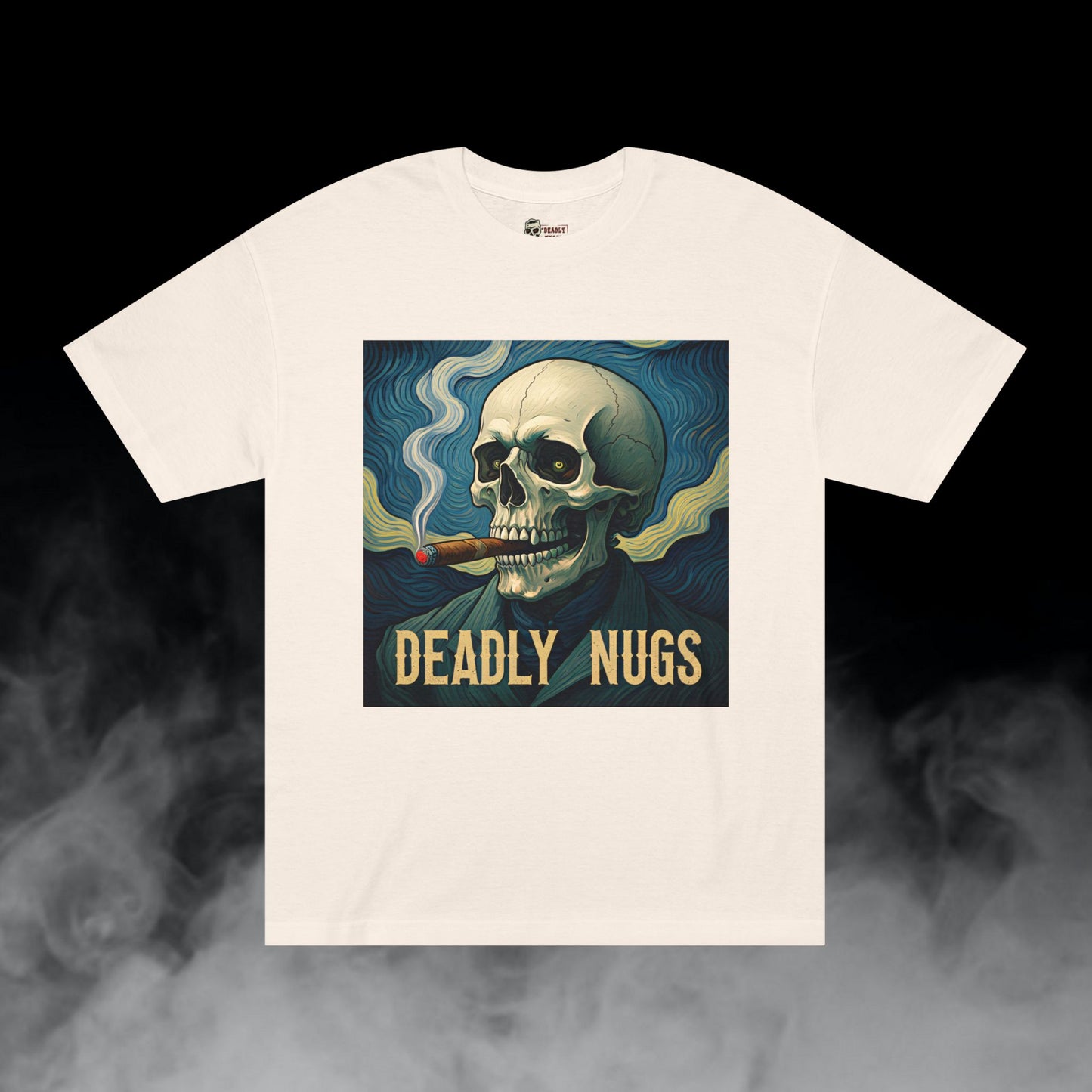Deadly Nugs, Hazy Realm T-Shirt, Premium, Unisex, Graphic T-Shirt, Cream