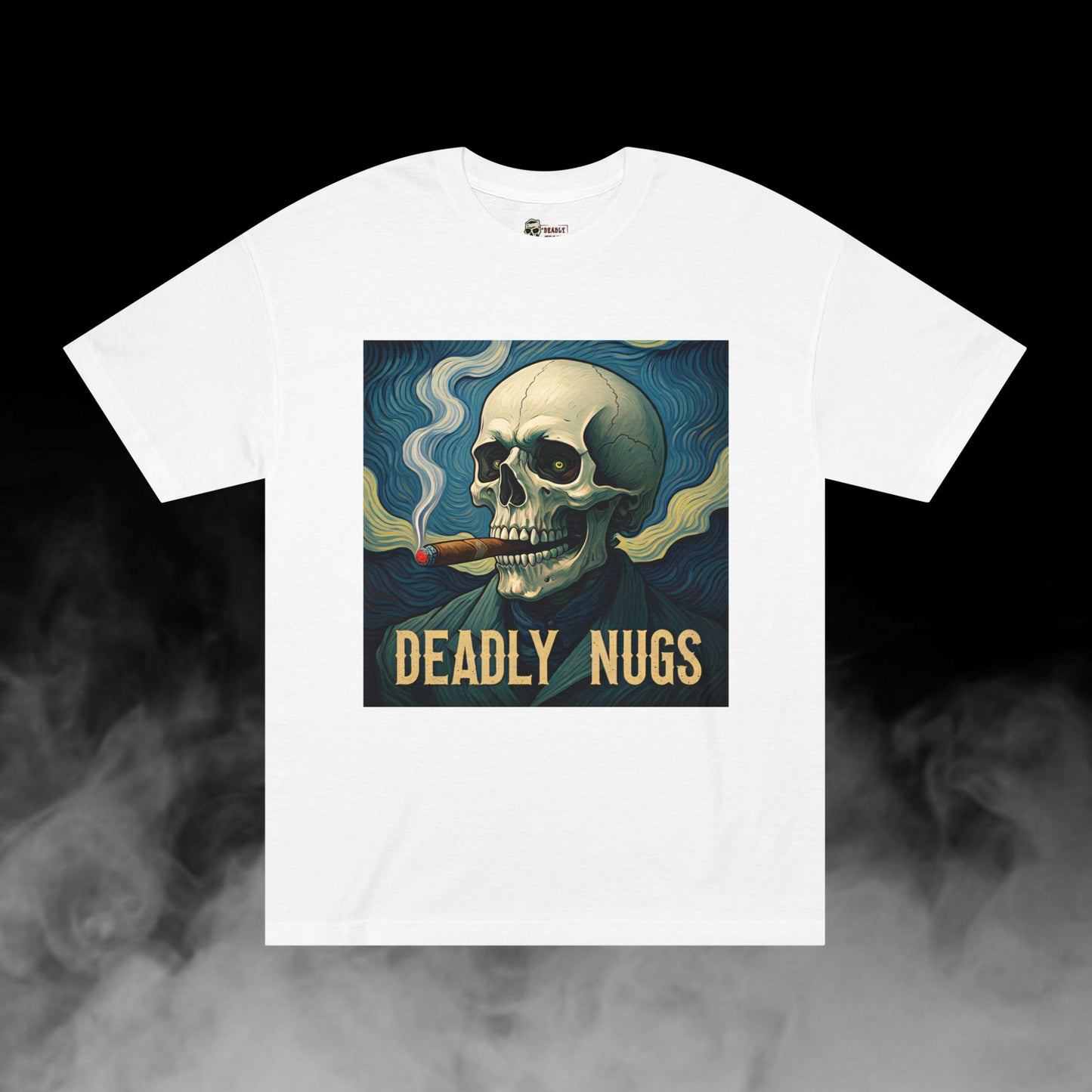 Deadly Nugs, Hazy Realm T-Shirt, Premium, Unisex, Graphic T-Shirt, White