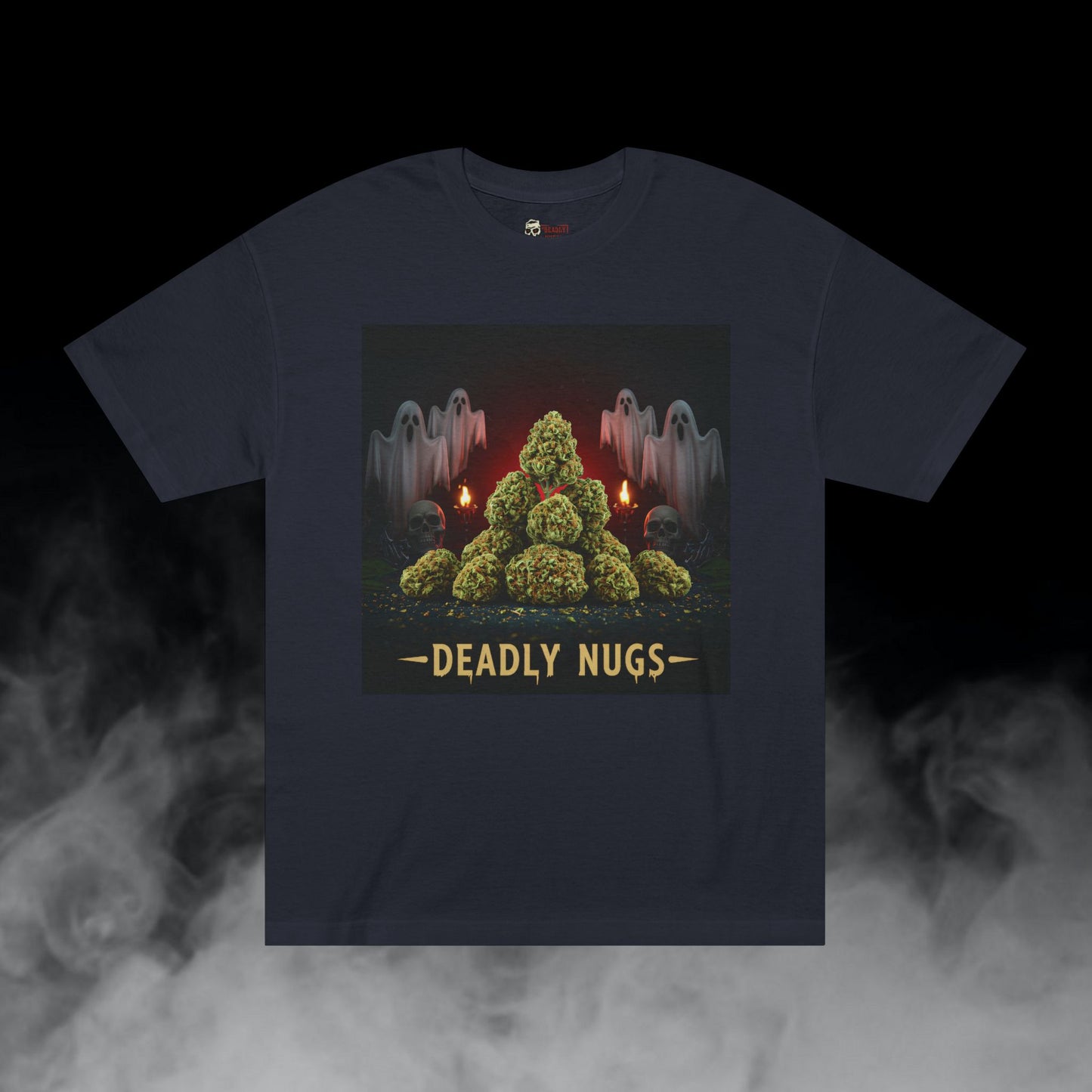 Deadly Nugs, Hella-Herb T-Shirt, Premium, Unisex, Graphic T-Shirt, Black