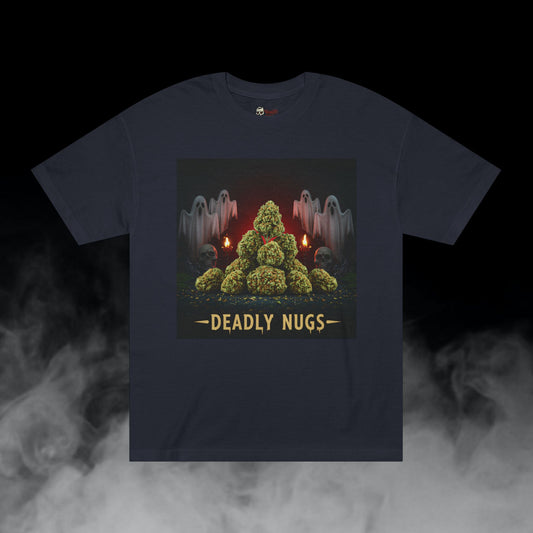 Deadly Nugs, Hella-Herb T-Shirt, Premium, Unisex, Graphic T-Shirt, Black