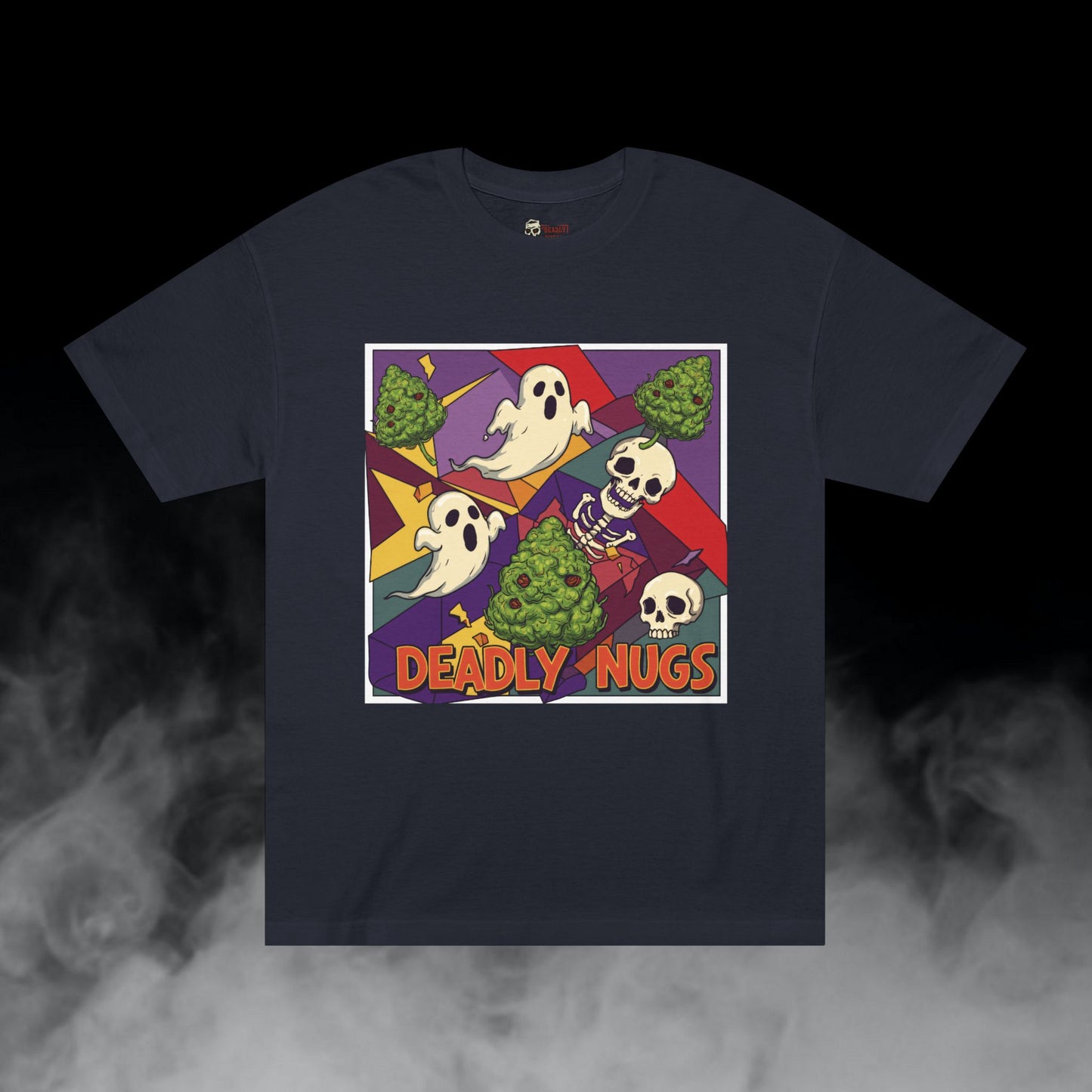 Deadly Nugs, Herb Out T-Shirt, Premium, Unisex, Graphic T-Shirt, Black