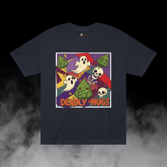 Deadly Nugs, Herb Out T-Shirt, Premium, Unisex, Graphic T-Shirt, Black