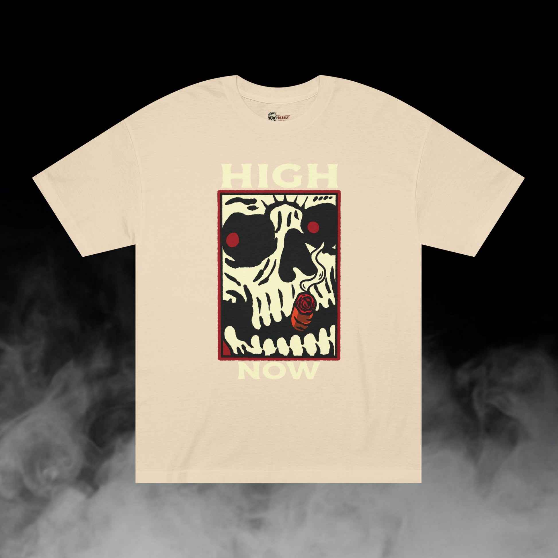Deadly Nugs, High Now T-Shirt, Premium, Unisex, Graphic T-Shirt, Sand