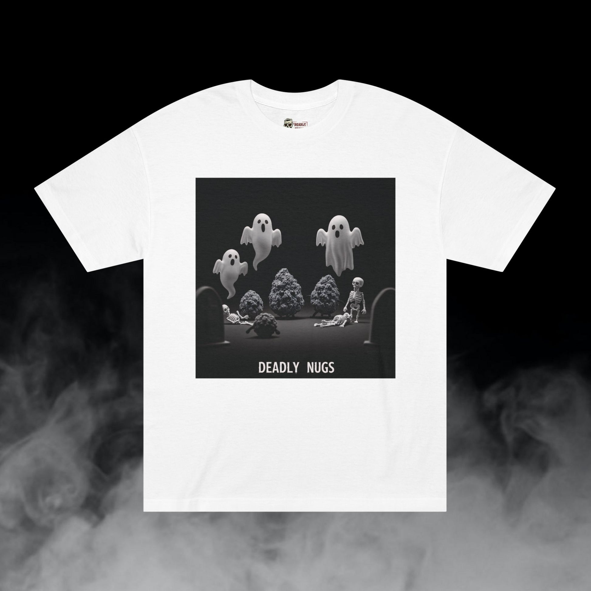 Deadly Nugs, High Tonight T-Shirt, Premium, Unisex, Graphic T-Shirt, White