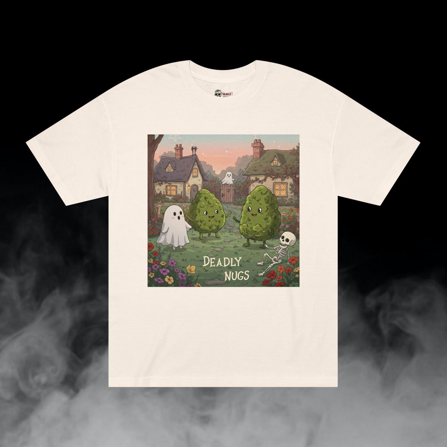 Deadly Nugs, Highland Haven T-Shirt, Premium, Unisex, Graphic T-Shirt, Cream