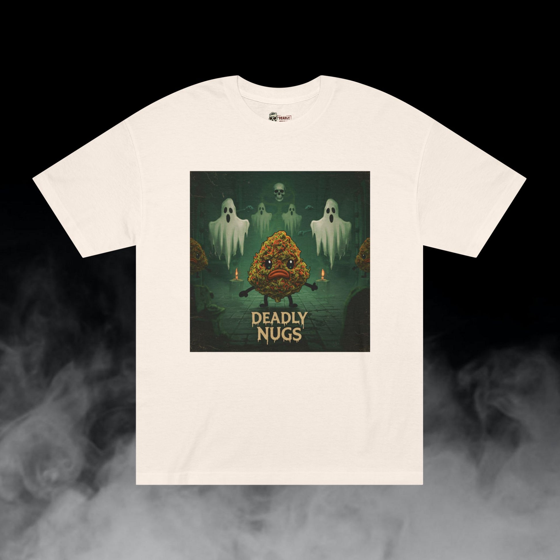Deadly Nugs, Holy Night T-Shirt, Premium, Unisex, Graphic T-Shirt, Cream