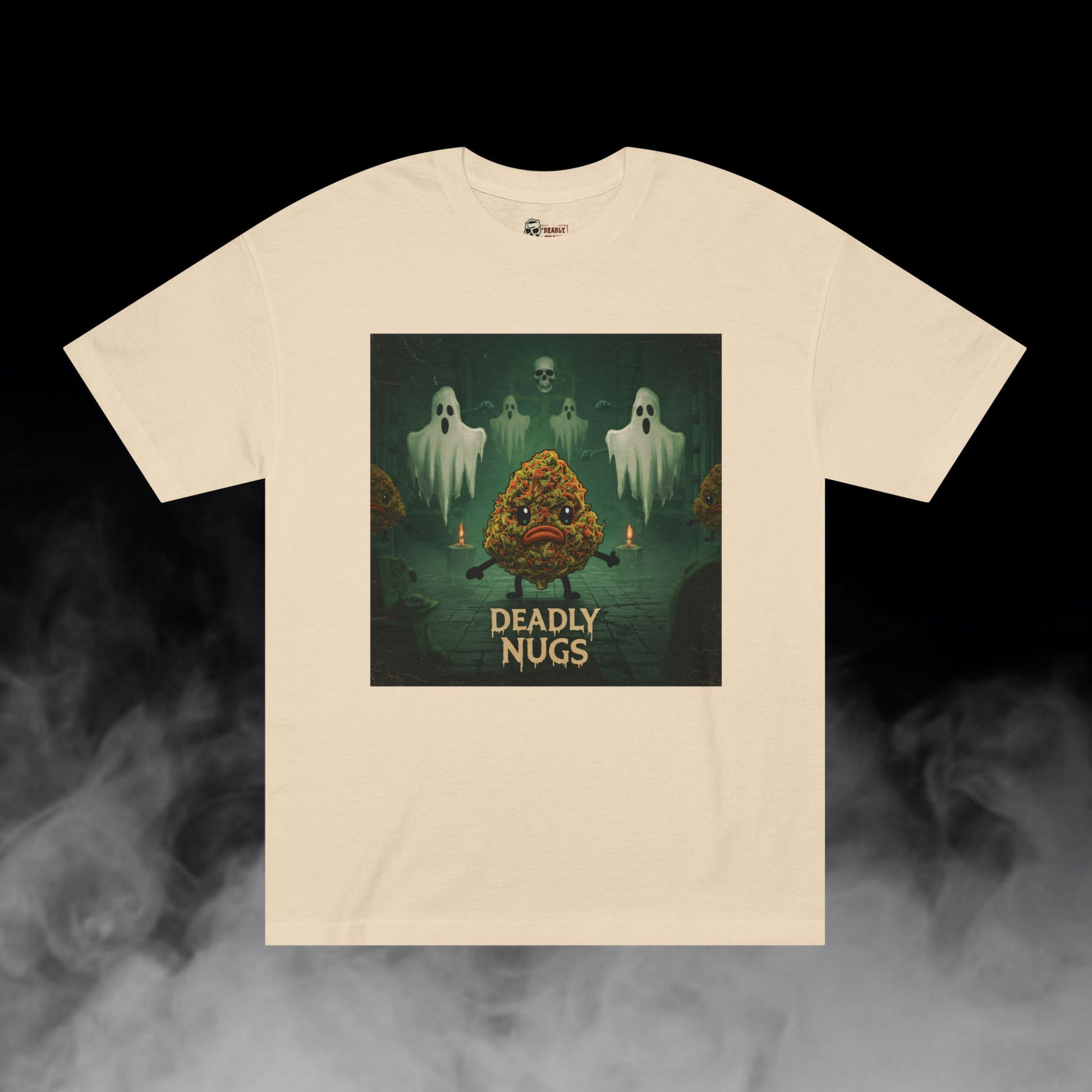 Deadly Nugs, Holy Night T-Shirt, Premium, Unisex, Graphic T-Shirt, Sand