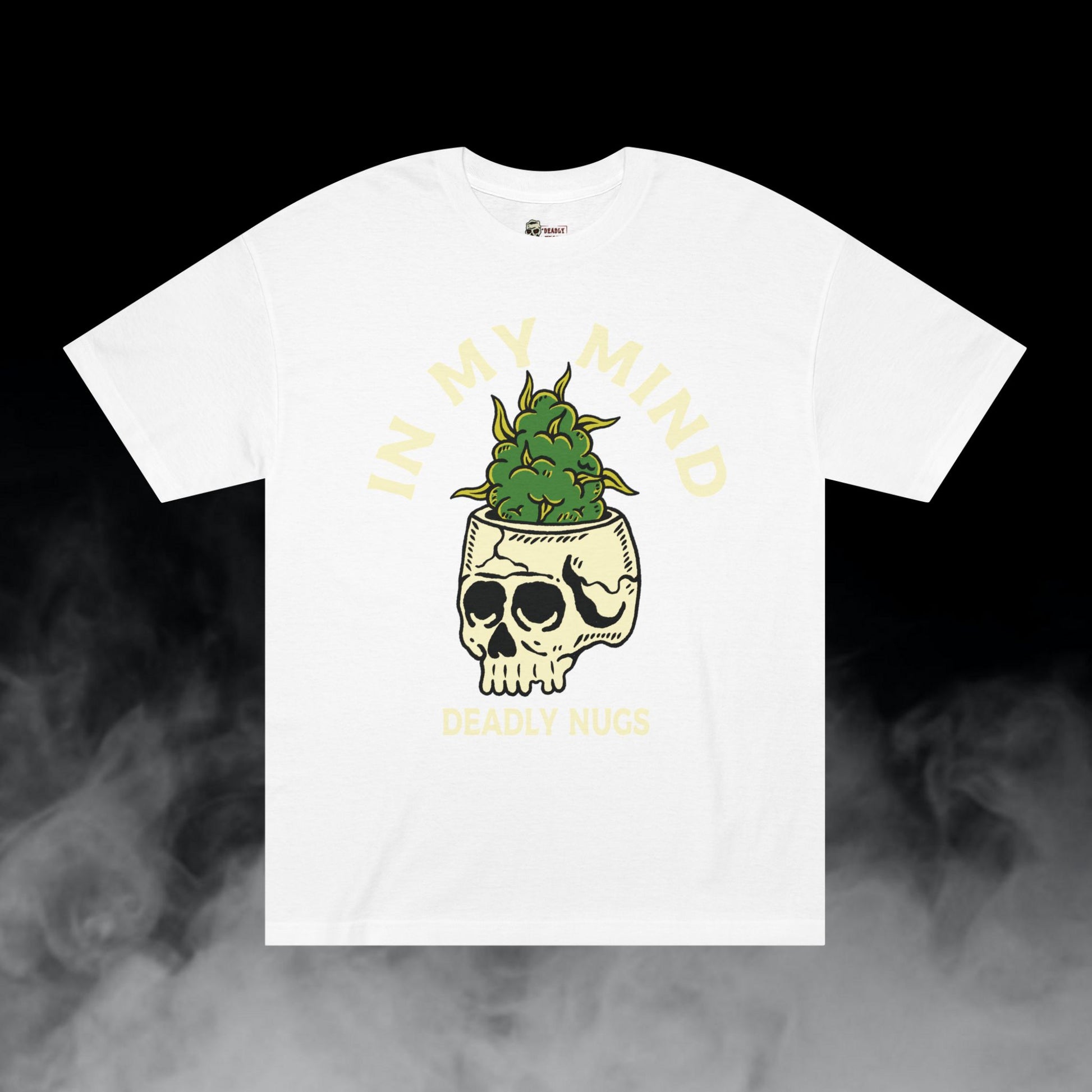 Deadly Nugs, In My Mind T-Shirt, Premium, Unisex, Graphic T-Shirt, White