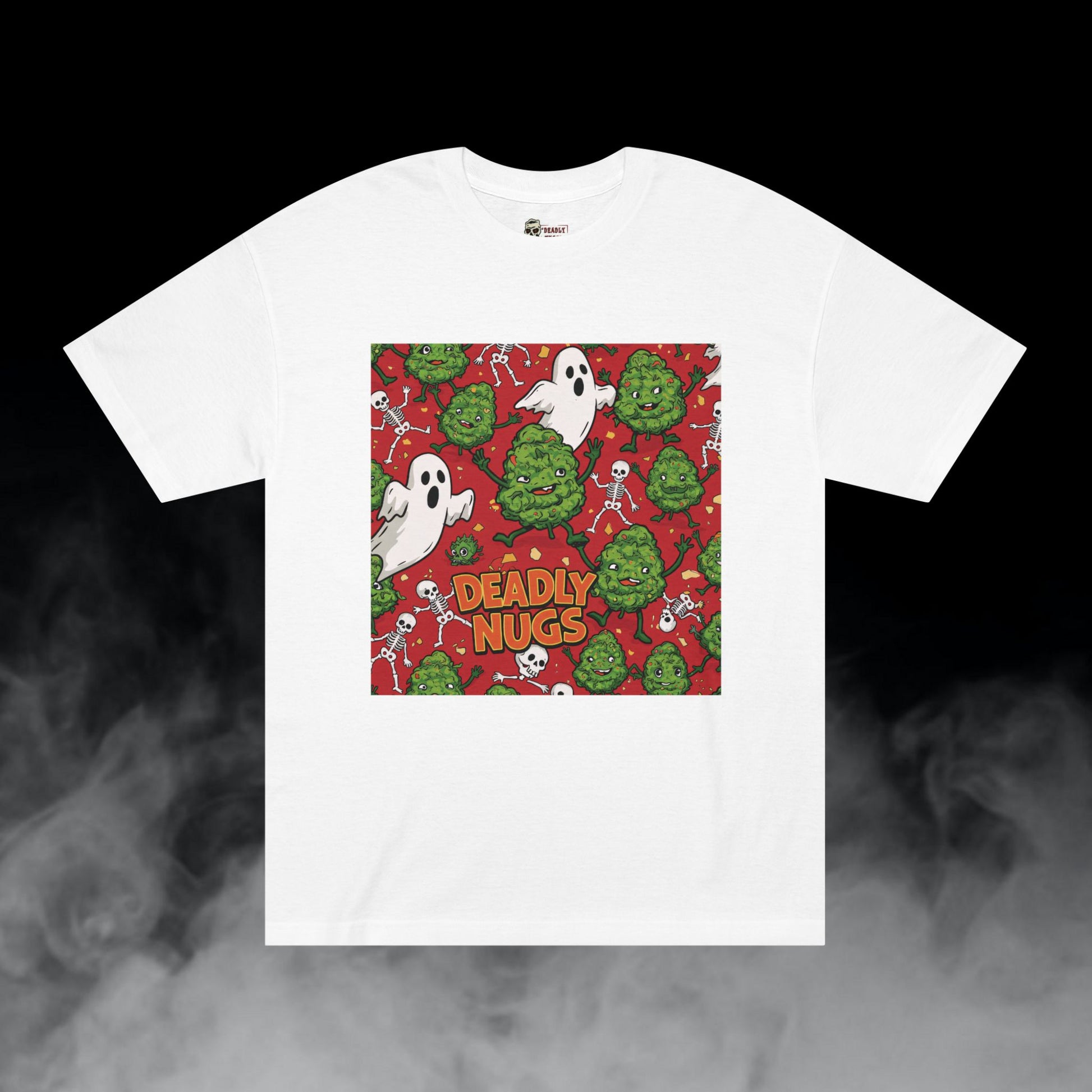 Deadly Nugs, Jingle Jam T-Shirt, Premium, Unisex, Graphic T-Shirt, White