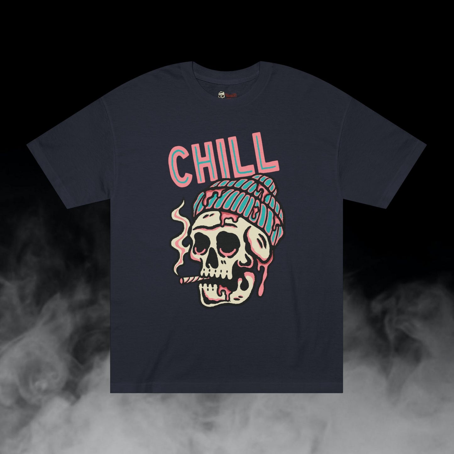 Deadly Nugs, Just Chill T-Shirt, Premium, Unisex, Graphic T-Shirt, Black