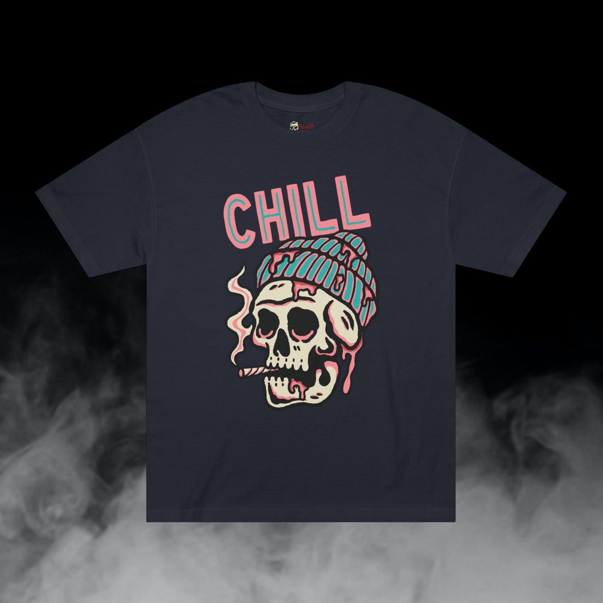 Deadly Nugs, Just Chill T-Shirt, Premium, Unisex, Graphic T-Shirt, Black
