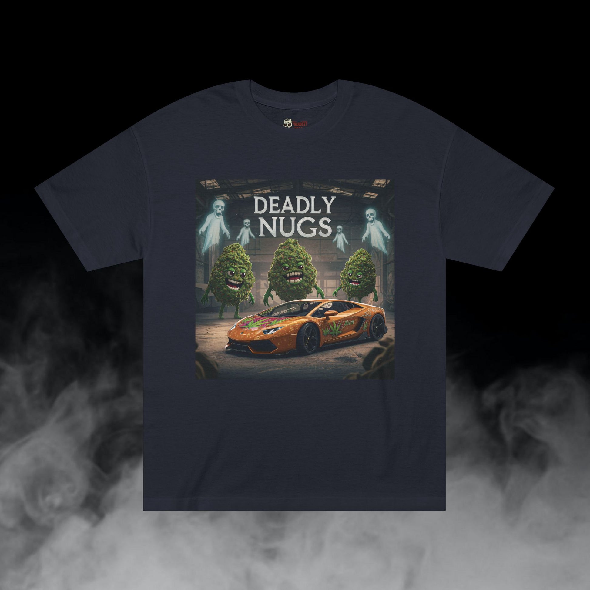 Deadly Nugs, Killer Lambo T-Shirt, Premium, Unisex, Graphic T-Shirt, Black