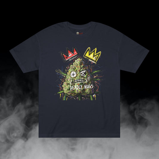 Deadly Nugs, King Smoke T-Shirt, Premium, Unisex, Graphic T-Shirt, Black