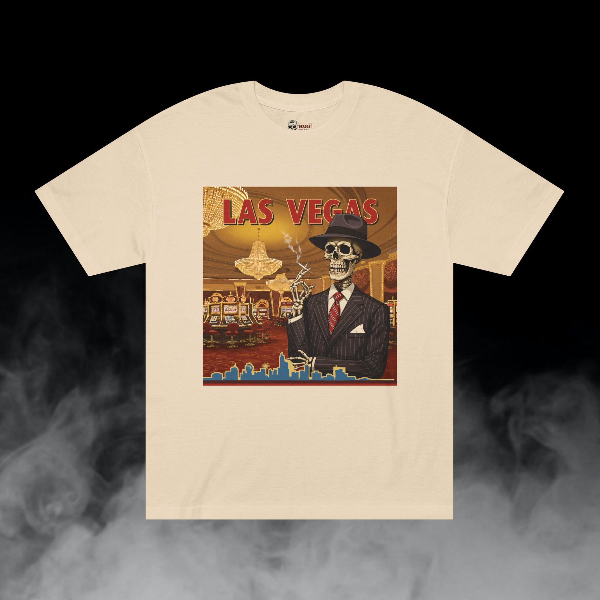 Deadly Nugs, Las Vegas High Stakes T-Shirt, Premium, Unisex, Graphic T-Shirt, Sand