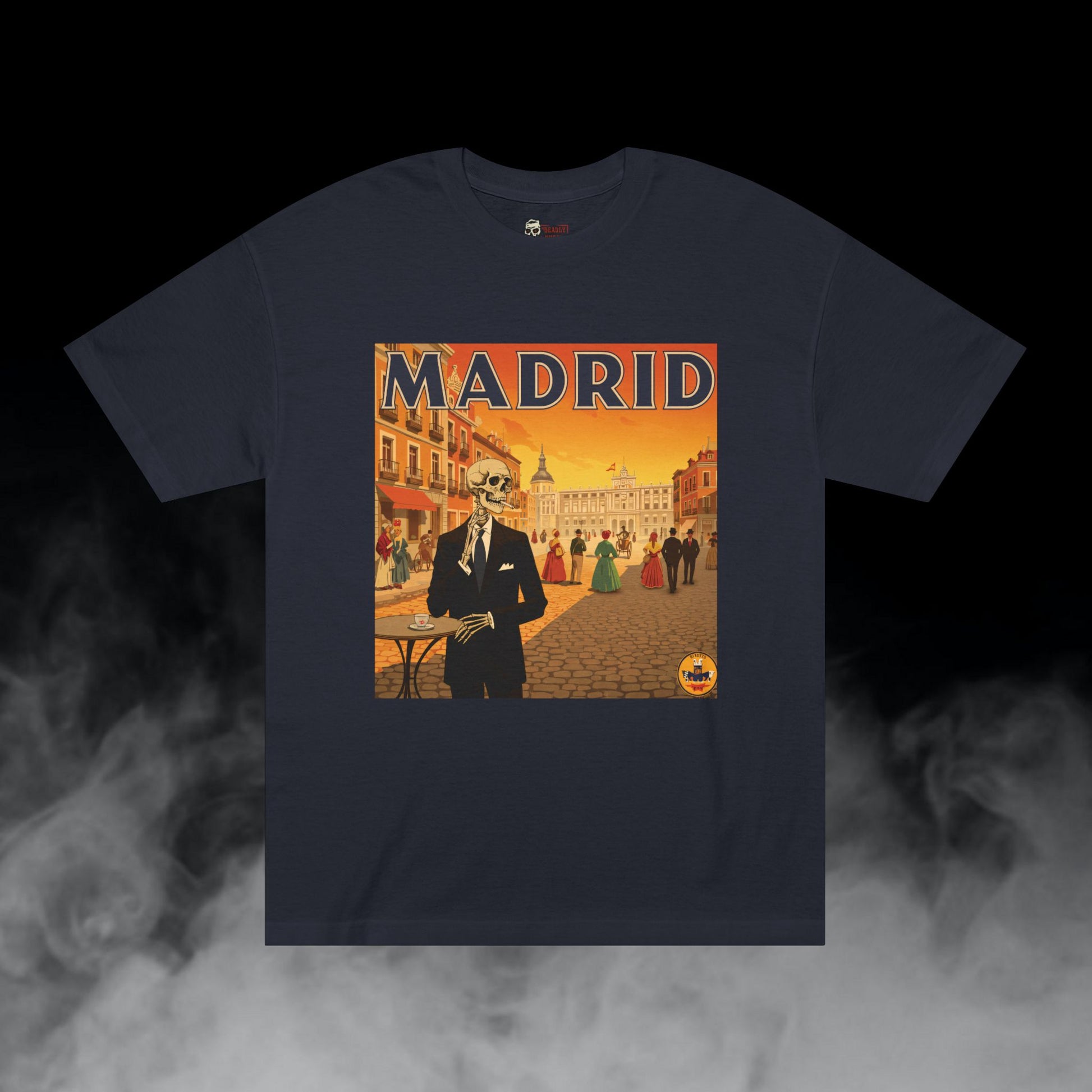 Deadly Nugs, Madrid II T-Shirt, Premium, Unisex, Graphic T-Shirt, Black
