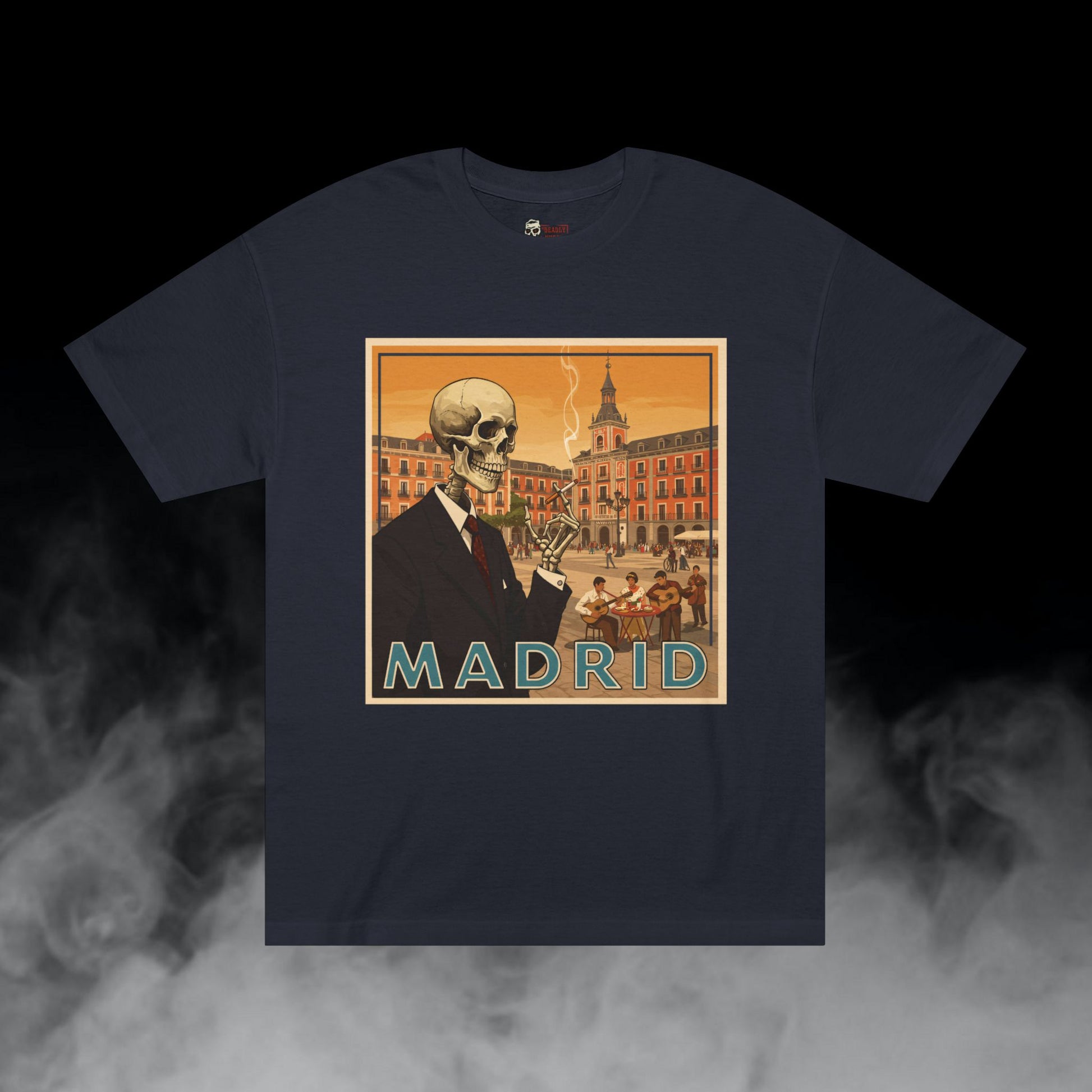 Deadly Nugs, Madrid T-Shirt, Premium, Unisex, Graphic T-Shirt, Black