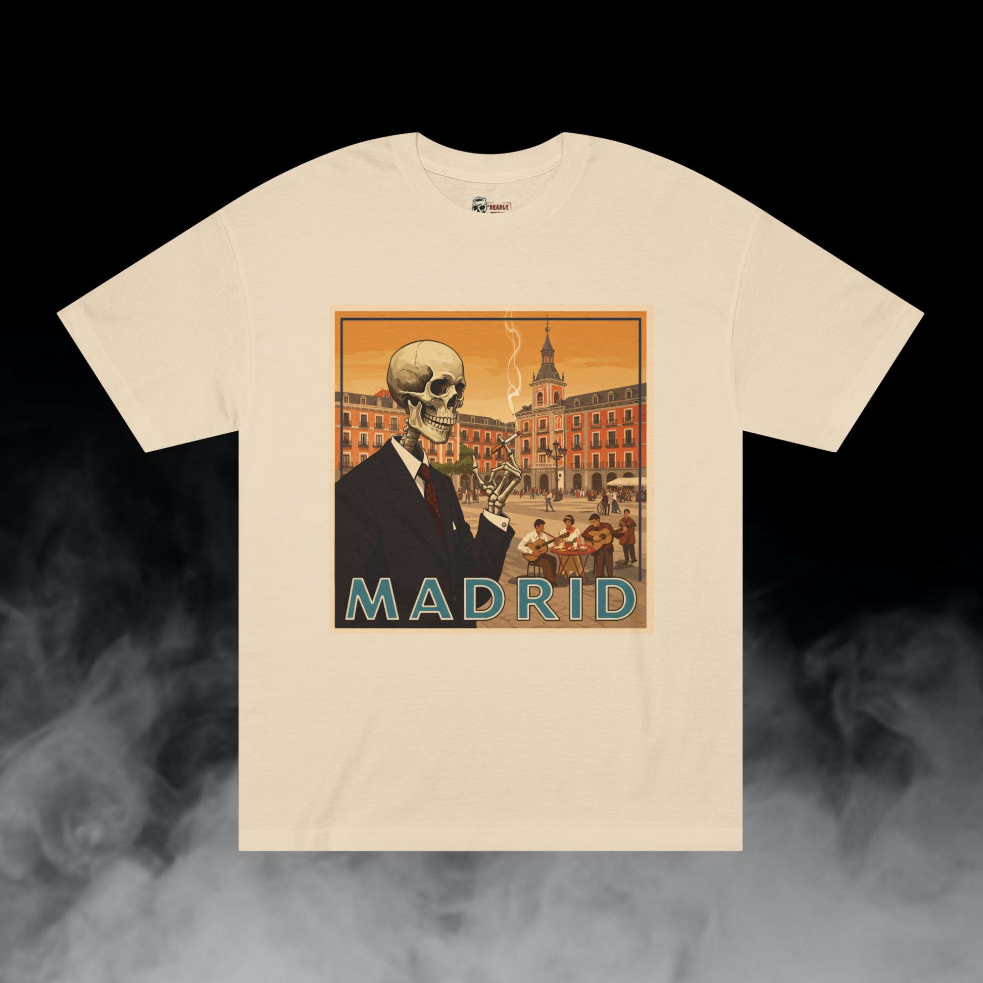 Deadly Nugs, Madrid T-Shirt, Premium, Unisex, Graphic T-Shirt, Sand
