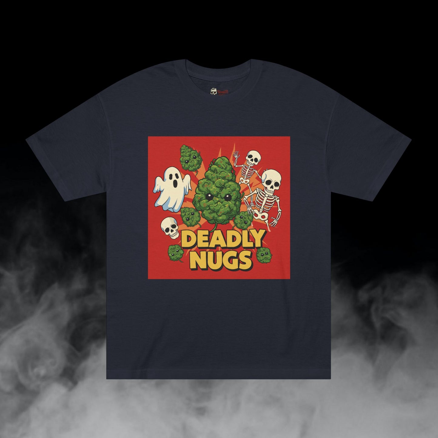 Deadly Nugs, Mean Mug T-Shirt, Premium, Unisex, Graphic T-Shirt, Black