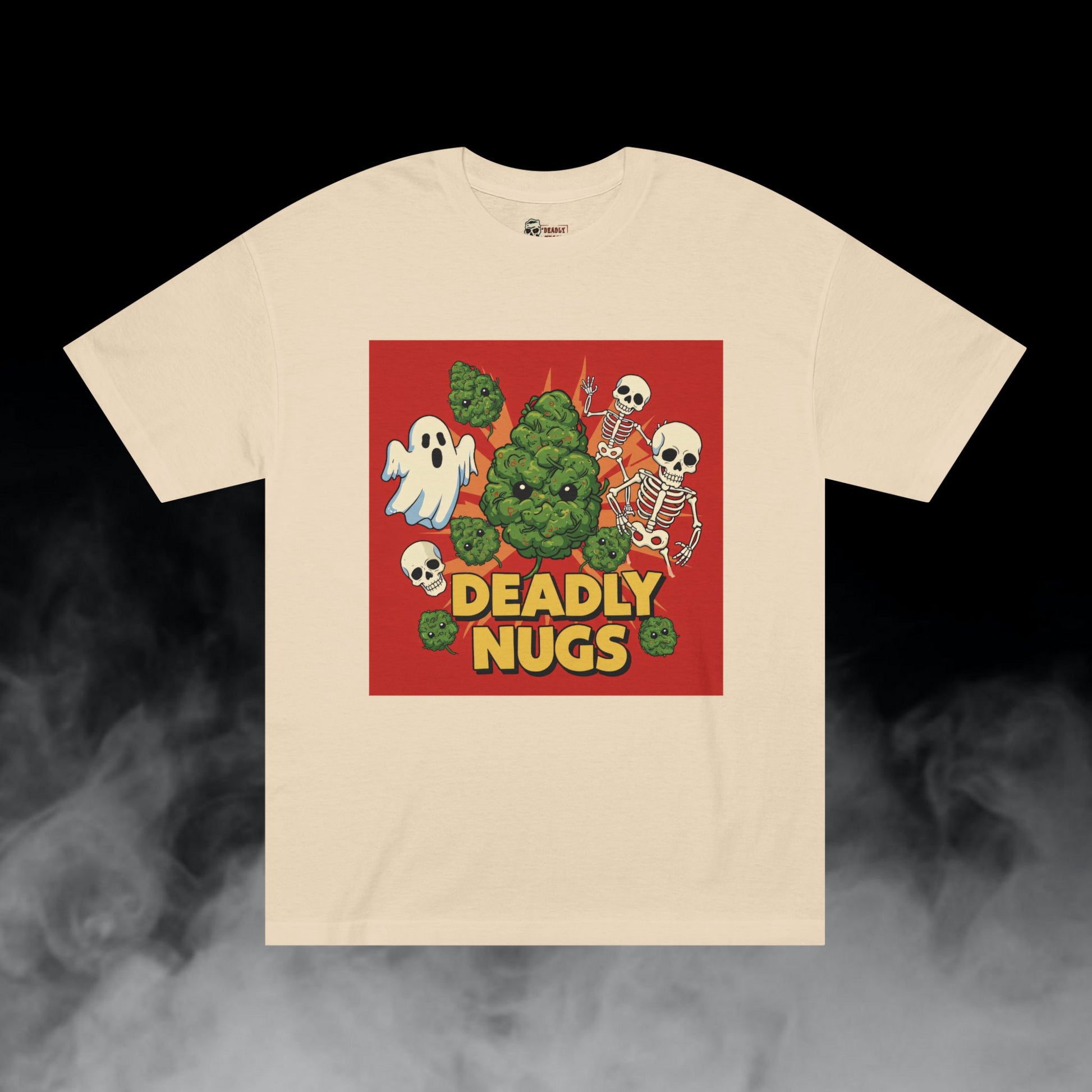 Deadly Nugs, Mean Mug T-Shirt, Premium, Unisex, Graphic T-Shirt, Sand