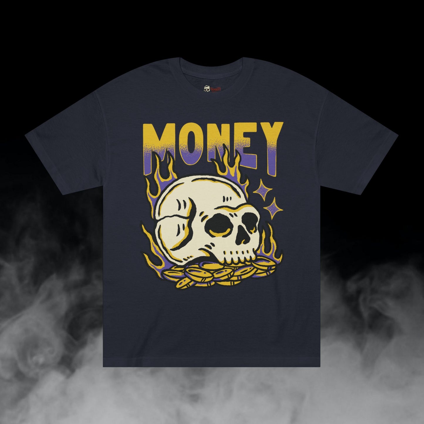 Deadly Nugs, Money T-Shirt, Premium, Unisex, Graphic T-Shirt, Black